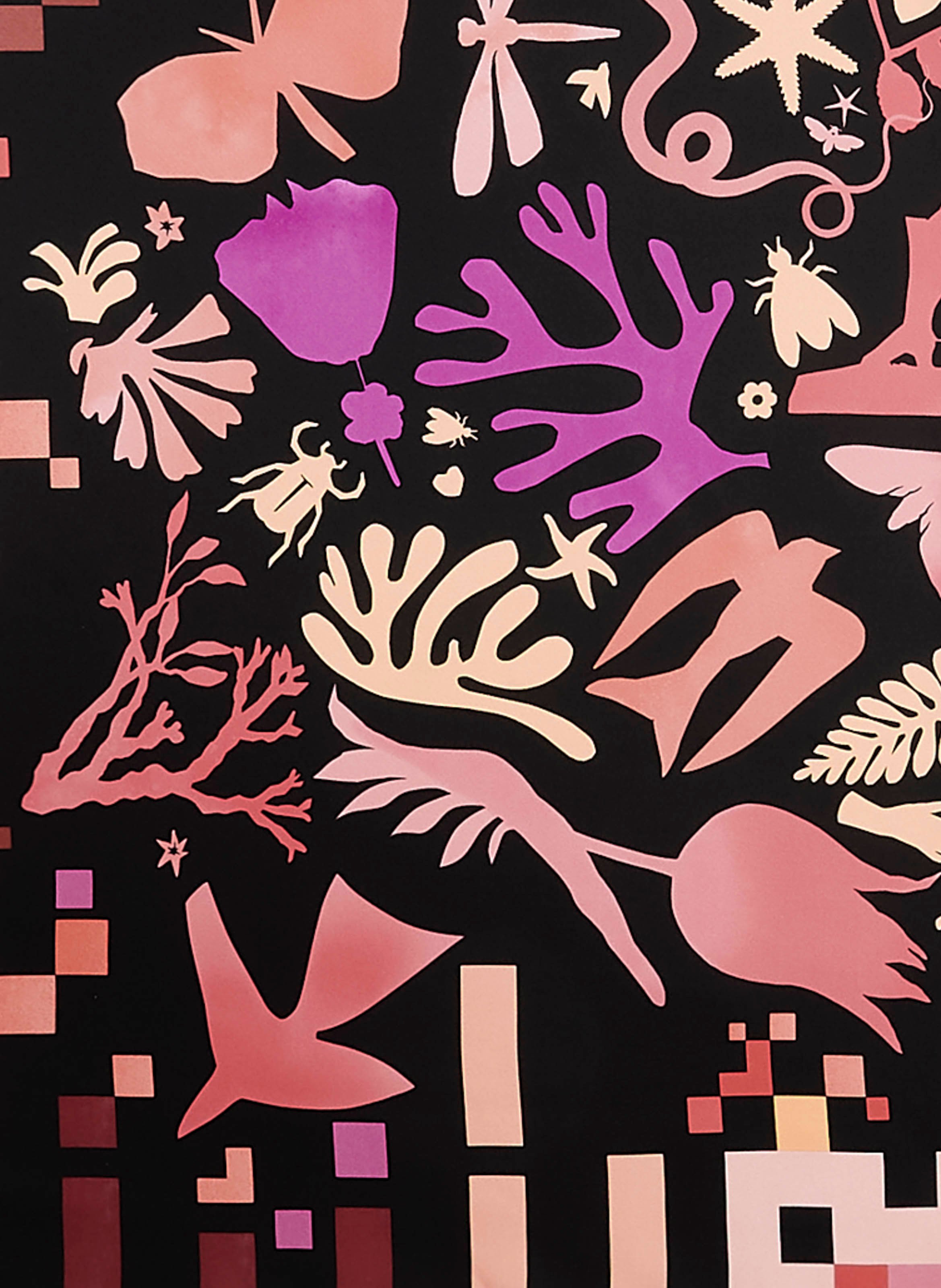 Carré de soie Rêve de papier