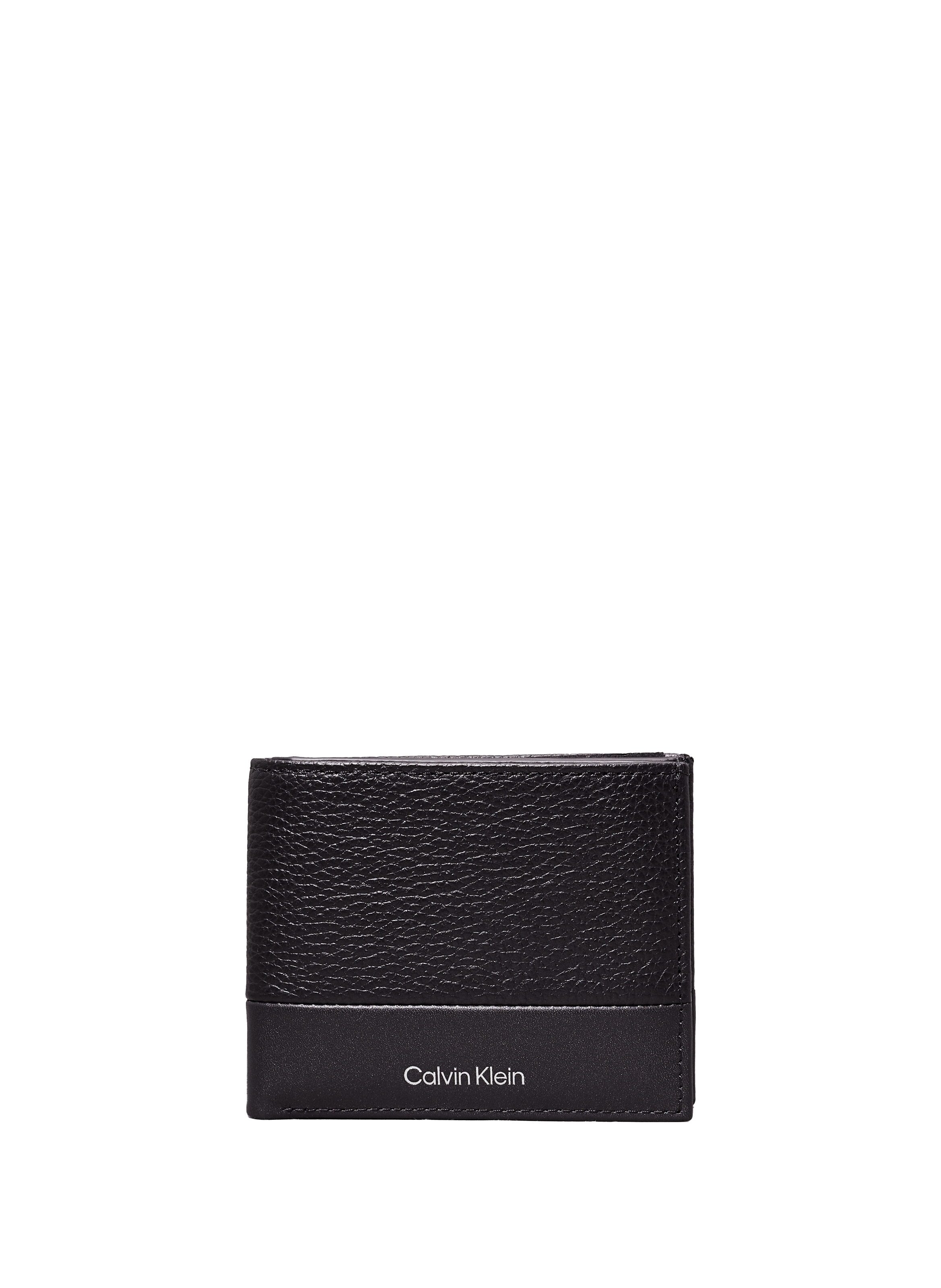 CALVIN KLEIN Portefeuille en cuir Noir