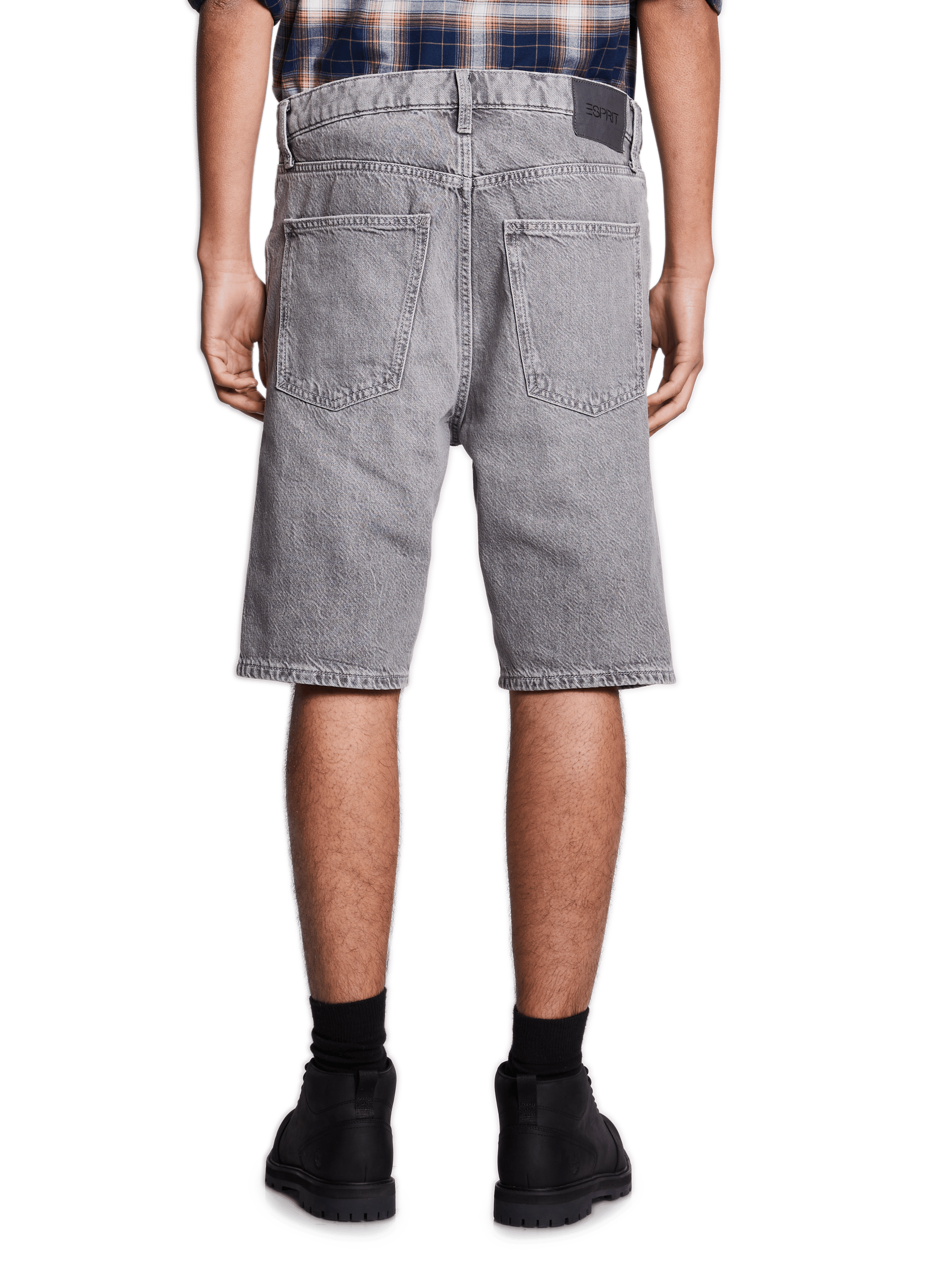 Kurze Baumwollhose ESPRIT Grau