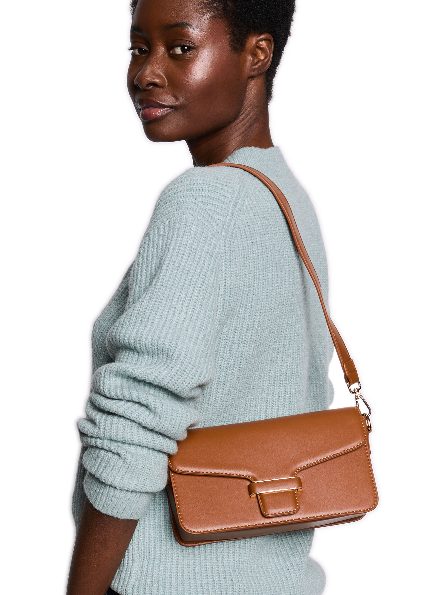 Sac à main AU PRINTEMPS PARIS Marron