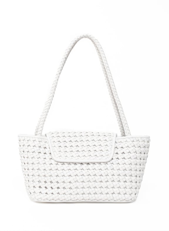 Sac cabas courrier Blanc by ELLEME ELLEME Sac cabas courrier Blanc