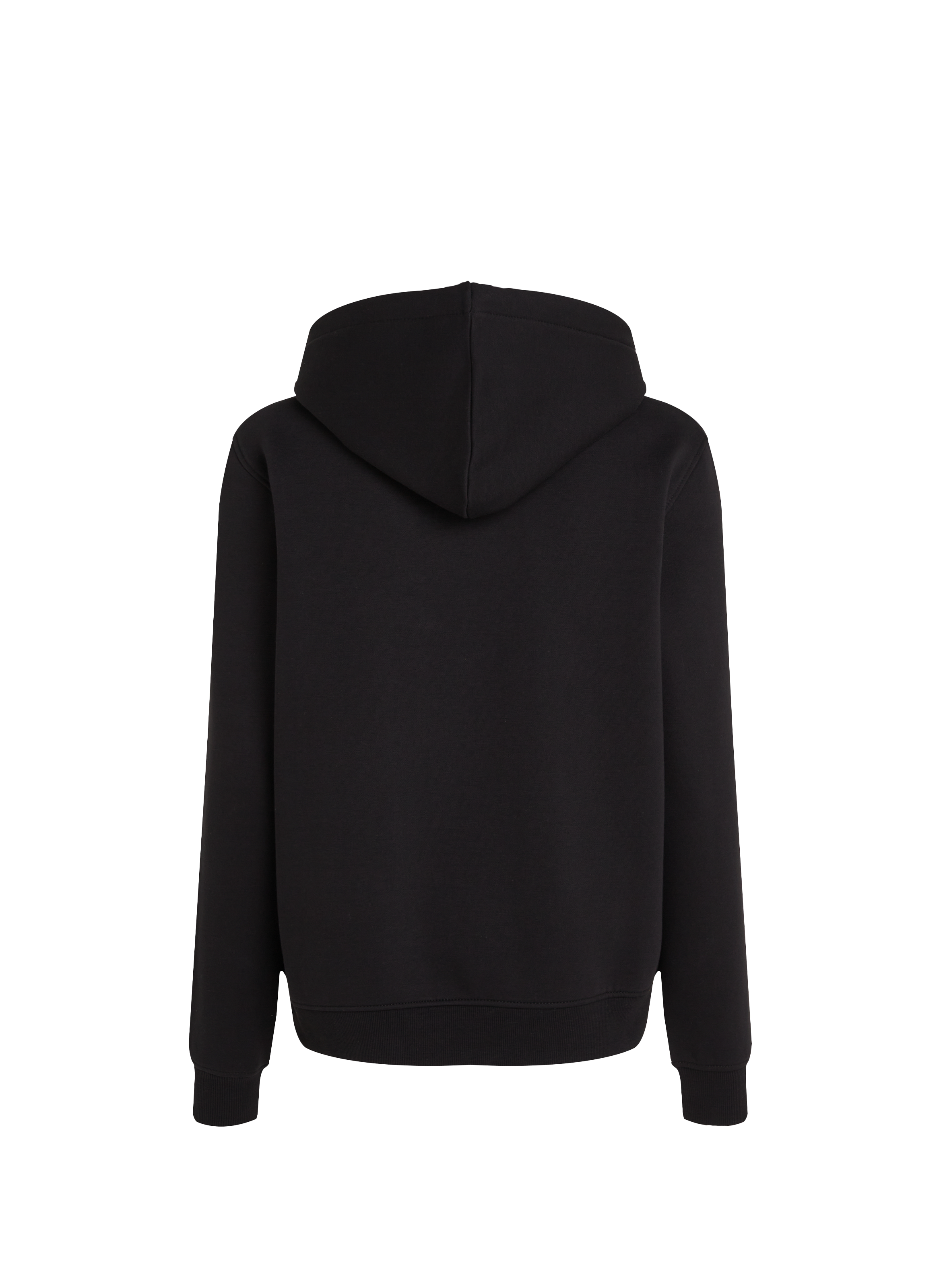 Hoodie en coton mélangé CALVIN KLEIN Noir