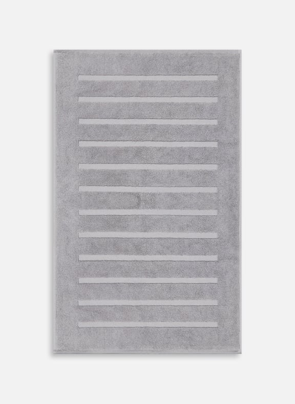 Organic cotton guest towel Silver by AU PRINTEMPS PARIS AU PRINTEMPS PARIS Organic cotton guest towel Silver