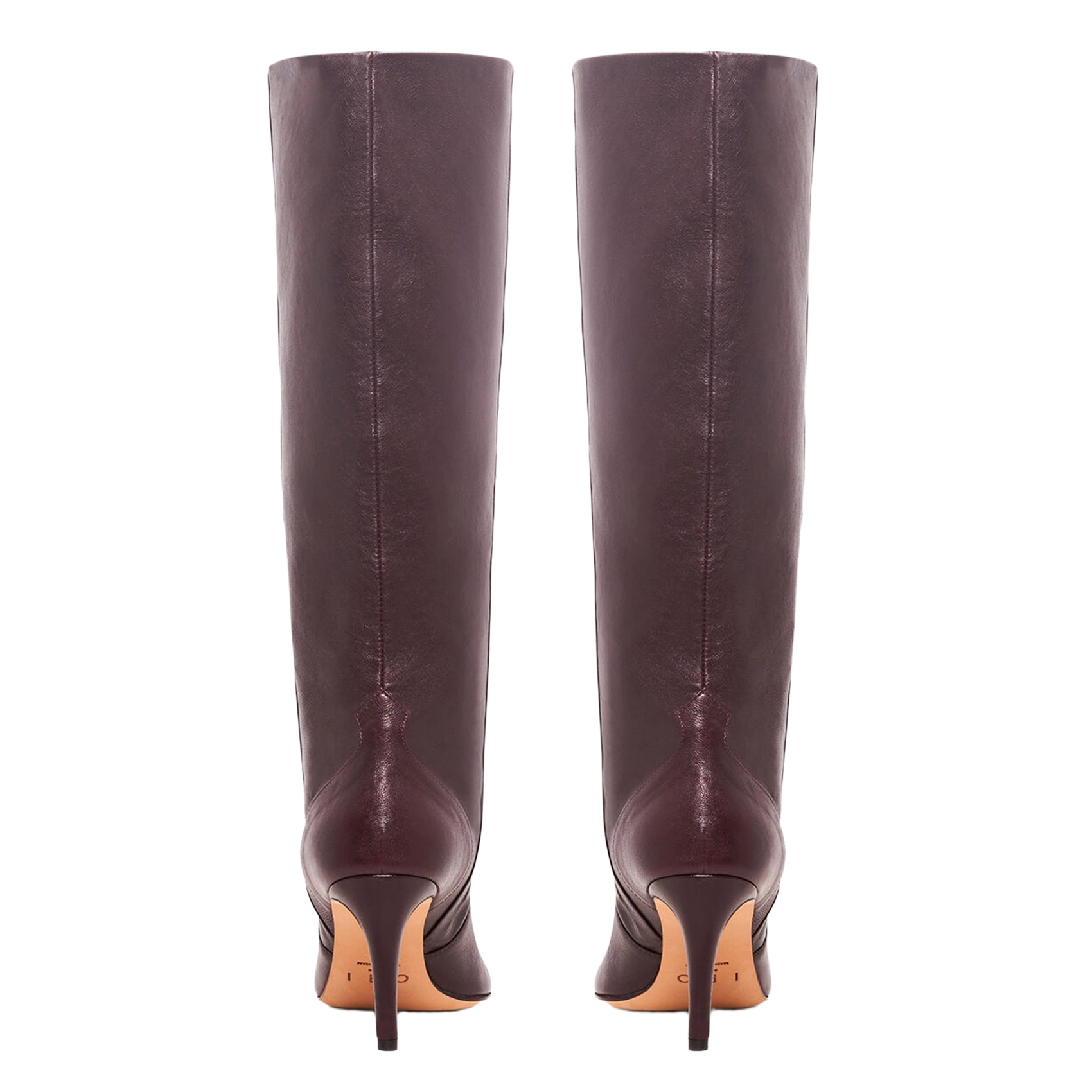 Bottes en cuir davynvin IRO Rouge