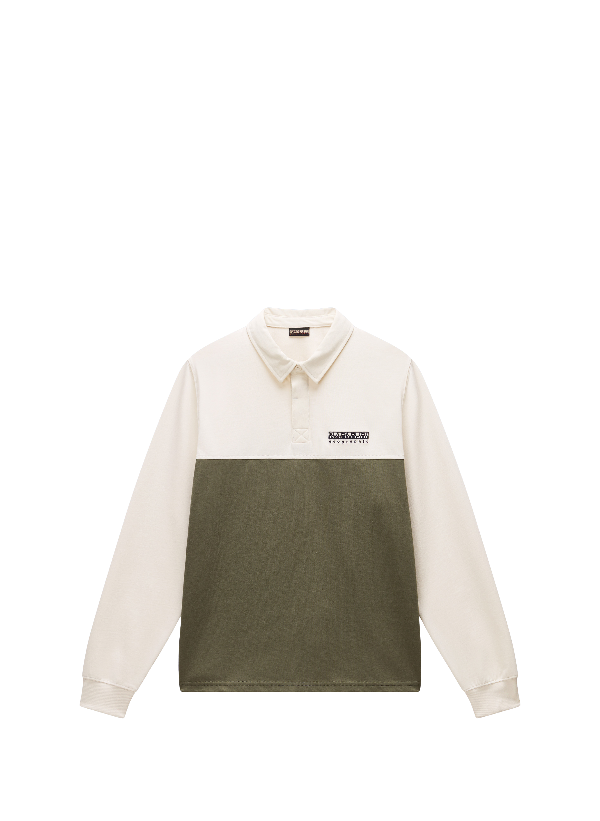  Cotton polo shirt  NAPAPIJRI Green