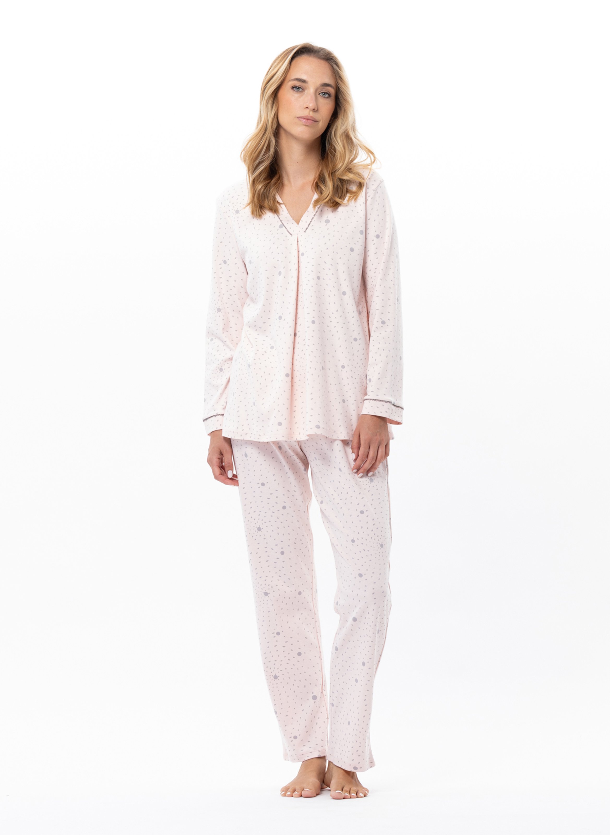 Pyjama en coton cosy 102 LE CHAT Multicolore