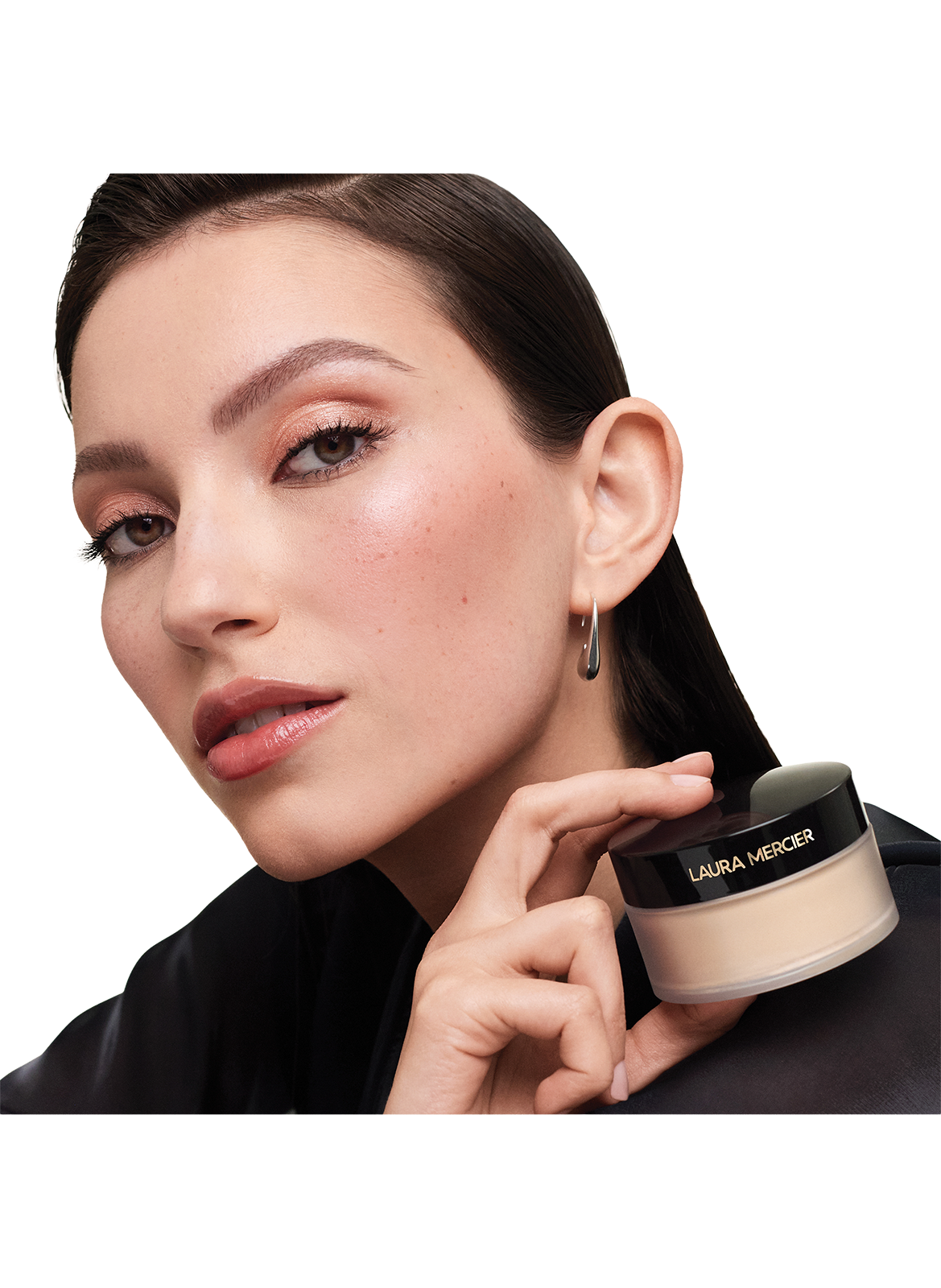 Indulgent Icons - Ultra-Blur Translucent Loose Setting Powder + Puff LAURA MERCIER No color