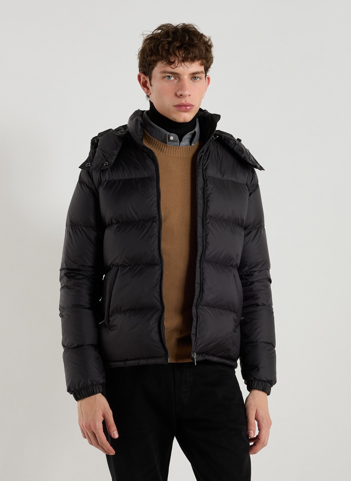 JOTT Veste matelassée à capuche amovible Noir