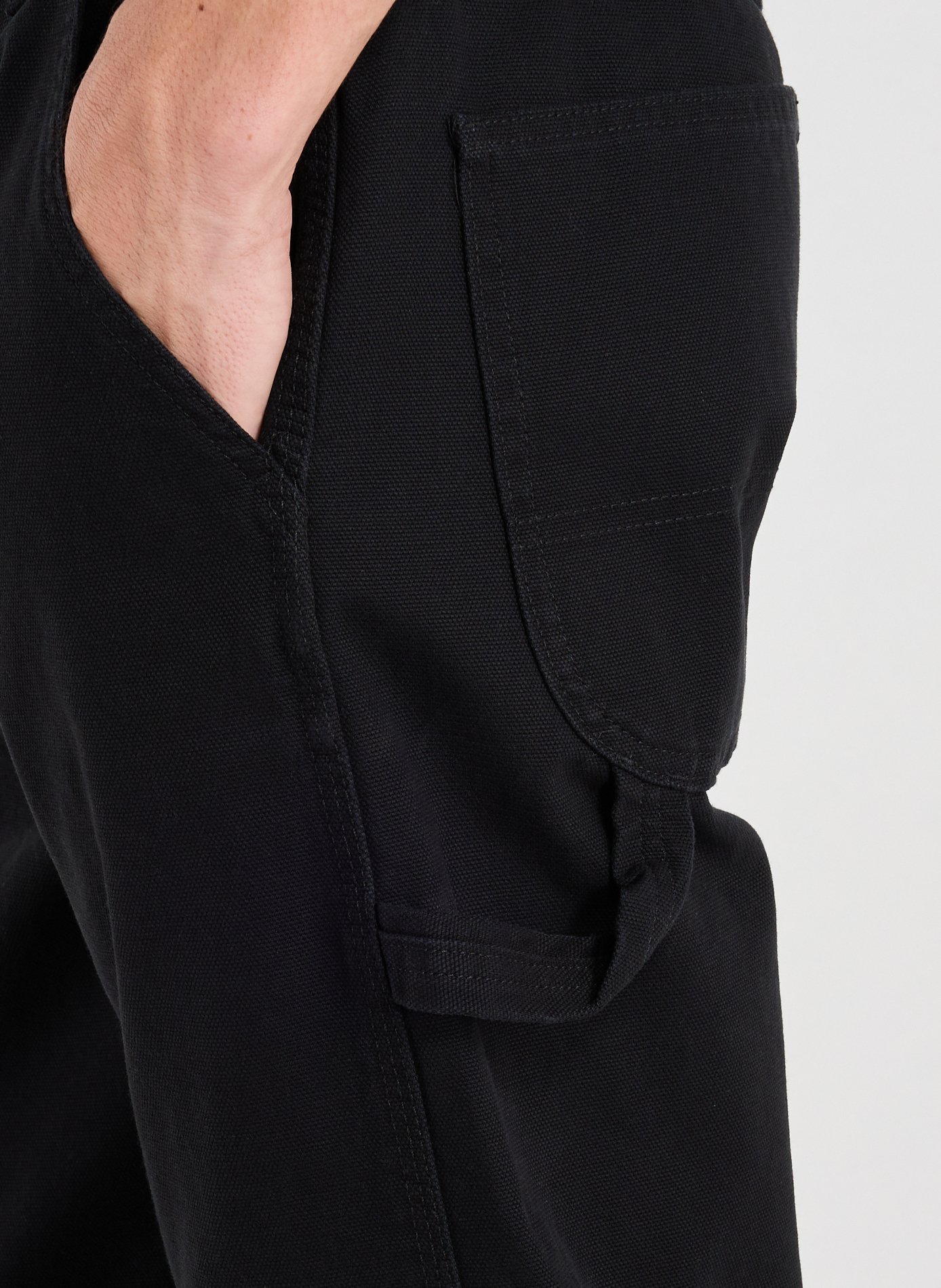 Straight cotton trousers DICKIES Black