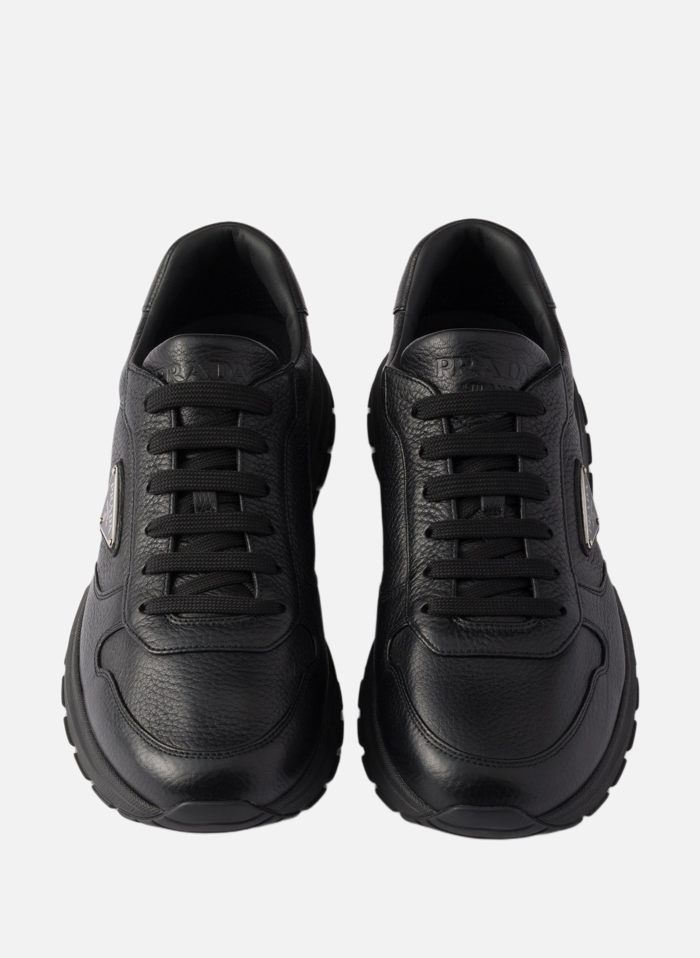 Sneakers prax 2.0 en cuir PRADA Noir