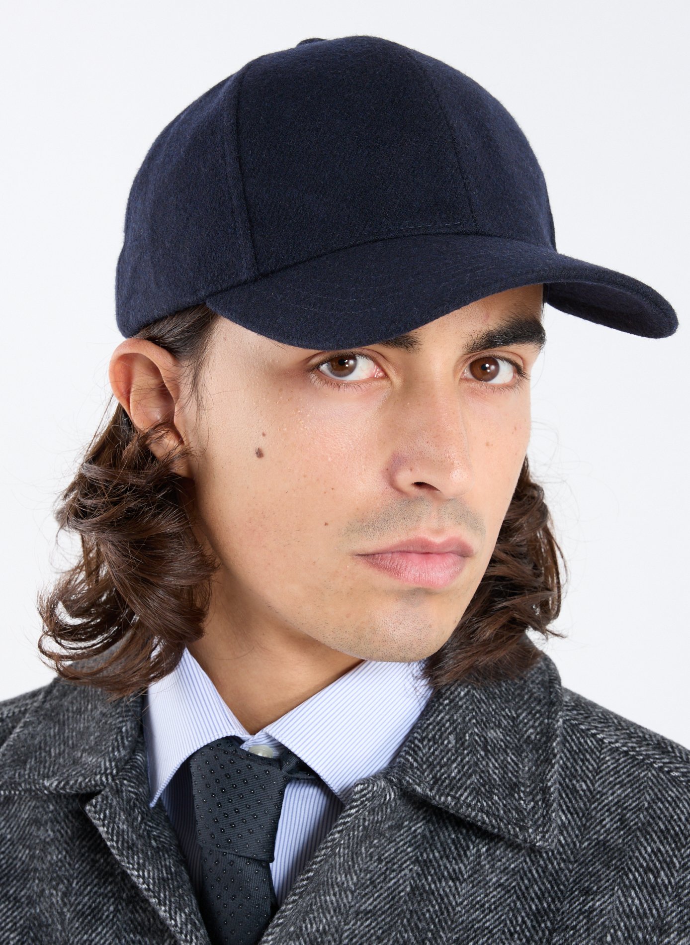 Wool-blend baseball cap WOOLRICH Blue