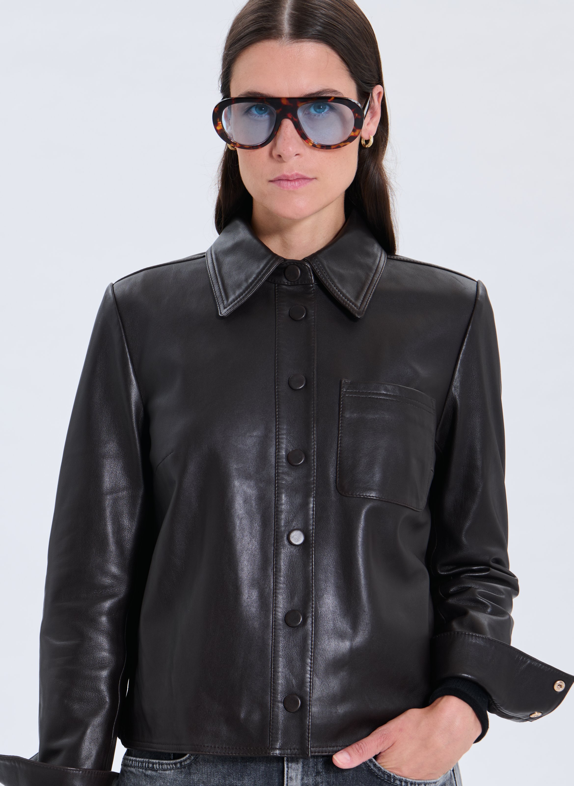 Chemise  conie ZAPA Marron