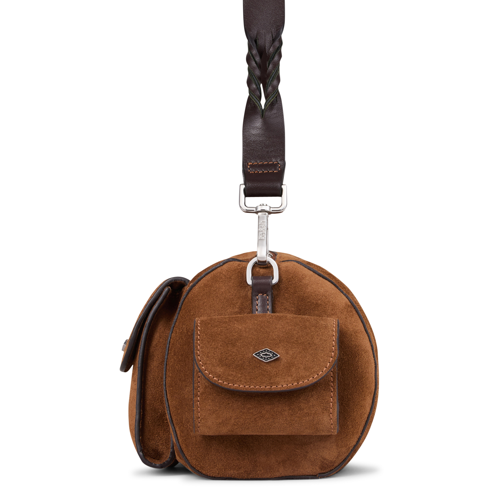 Sac polochon suédé à poches beni s BA&SH Marron