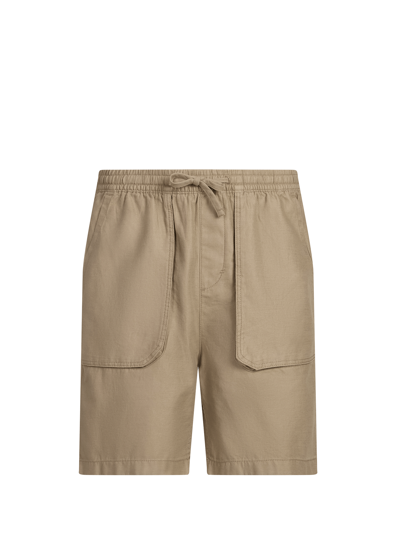 Short droit en lin et coton LYLE & SCOTT Beige