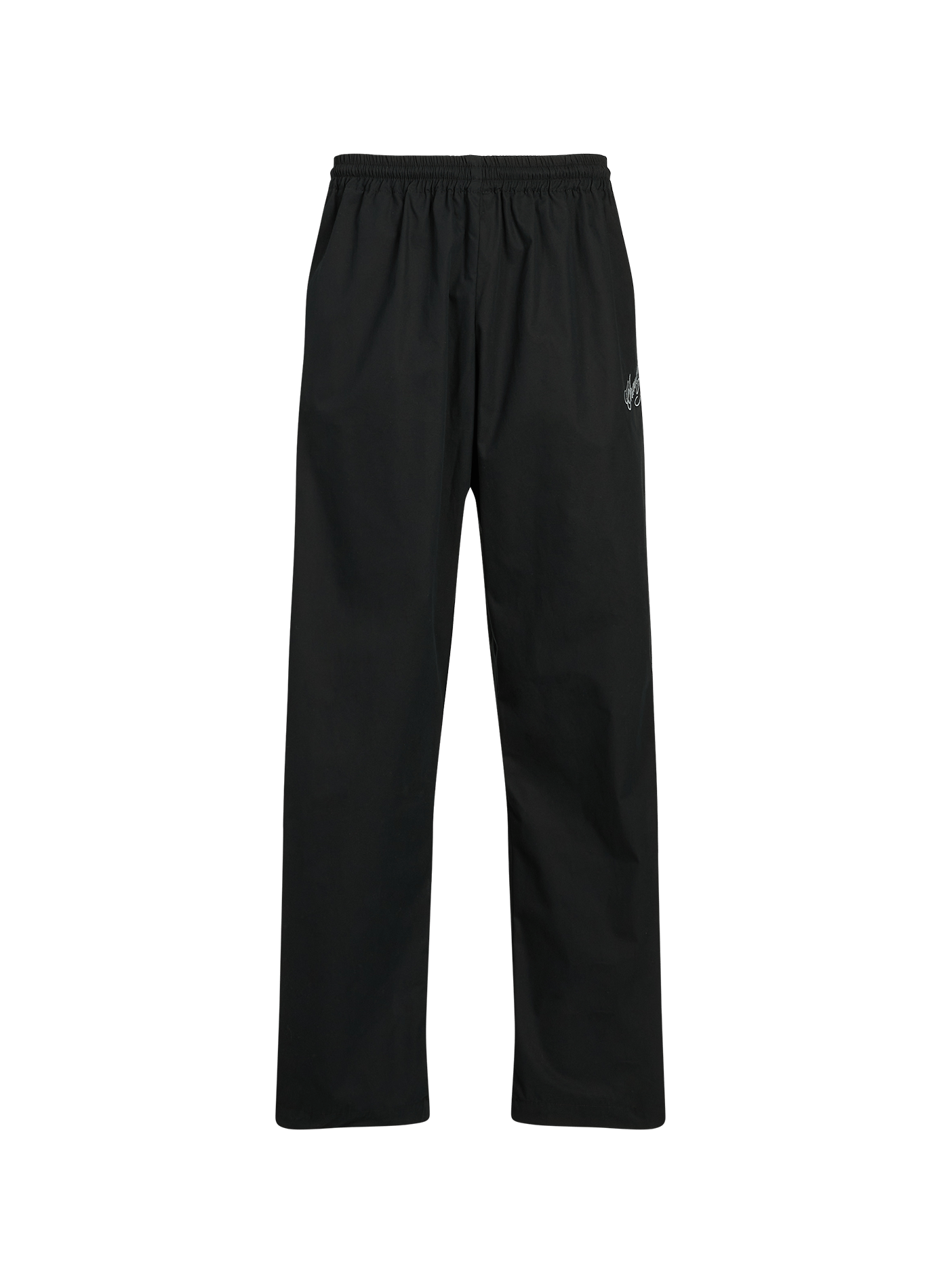 Pantaloni a righe in cotone Ruff Rider WILLY CHAVARRIA Nero