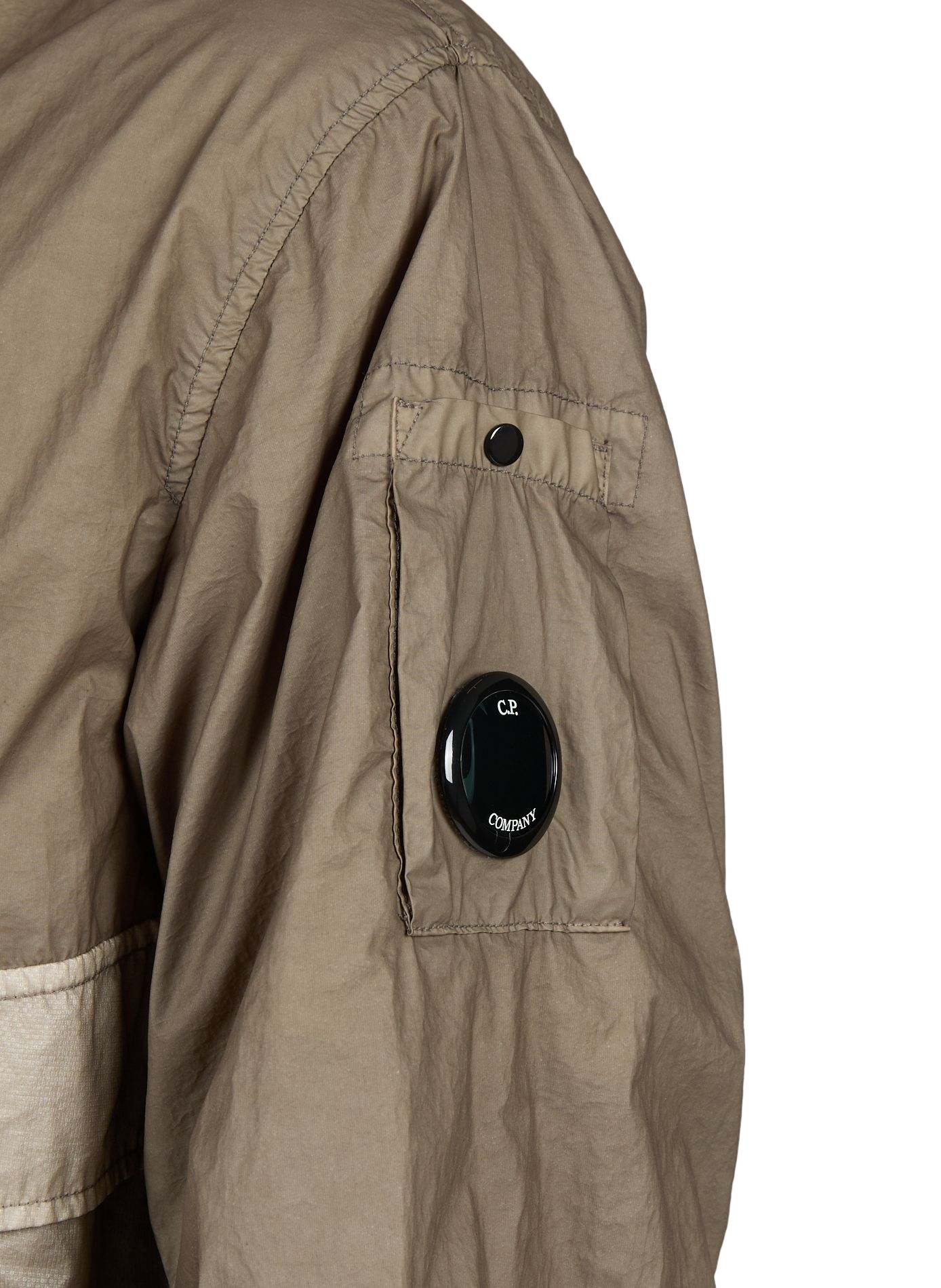 Lightweight jacket with flat collar CP COMPANY Grey