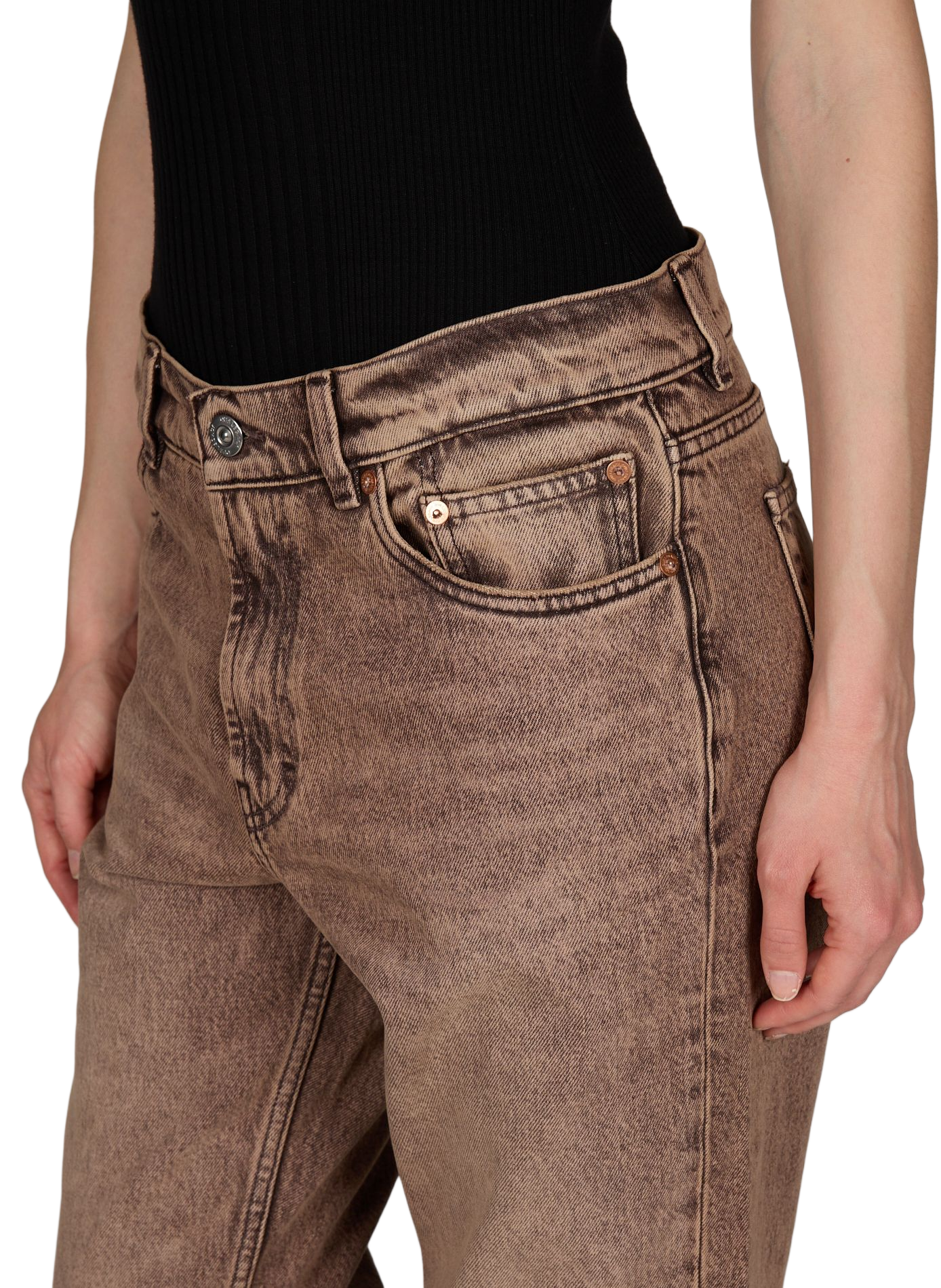 Pantalon droit en coton OUR LEGACY Multicolore