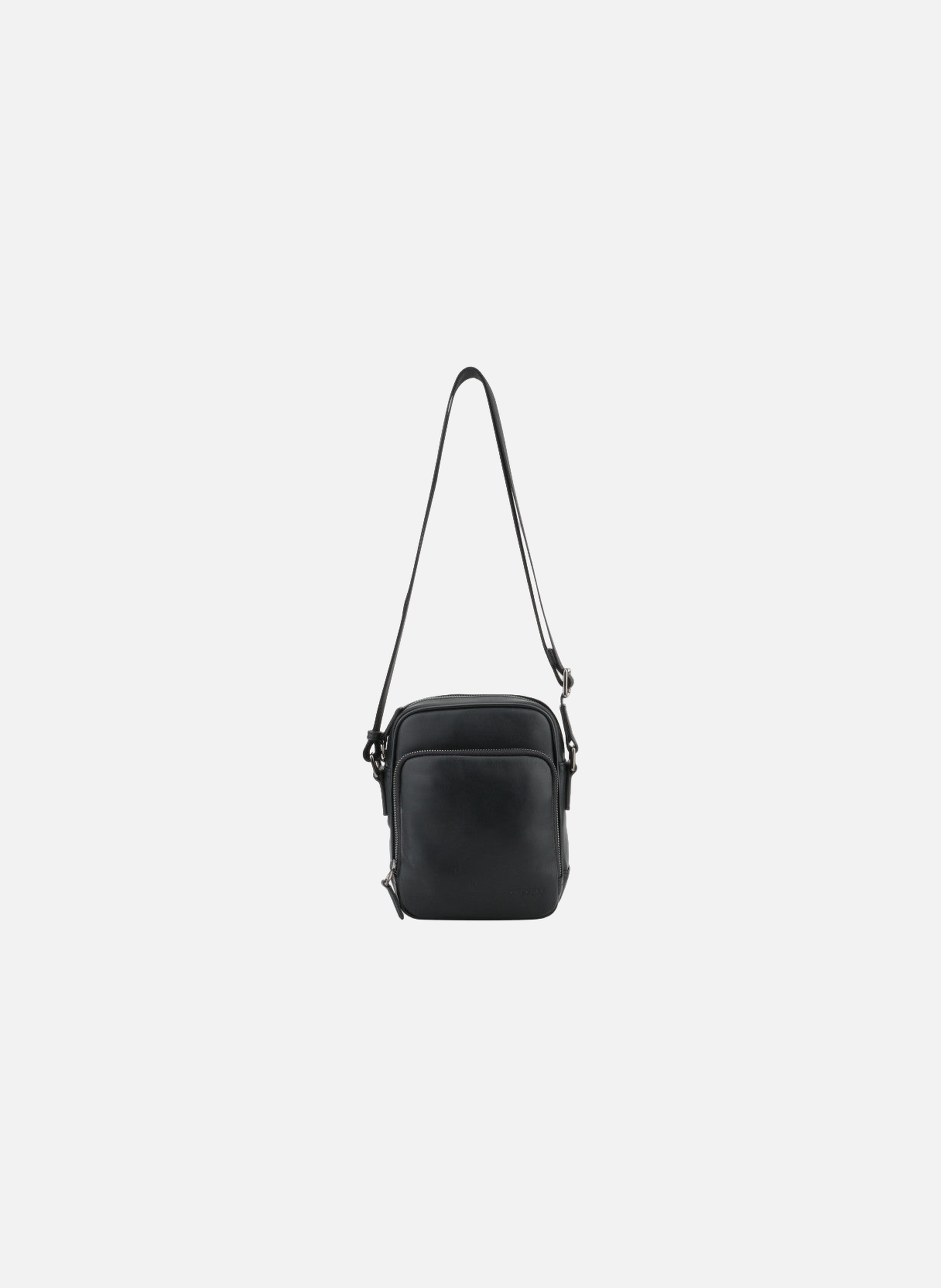 Loic | sac besace en cuir de vachette POURCHET Noir
