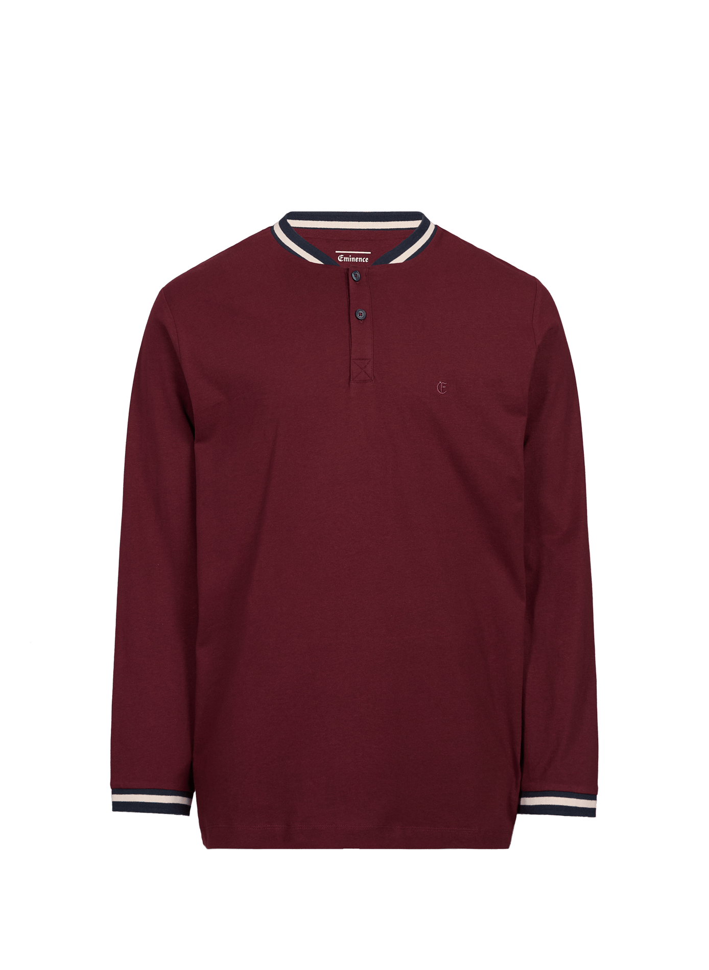Ensemble de pyjama long en coton EMINENCE Rouge