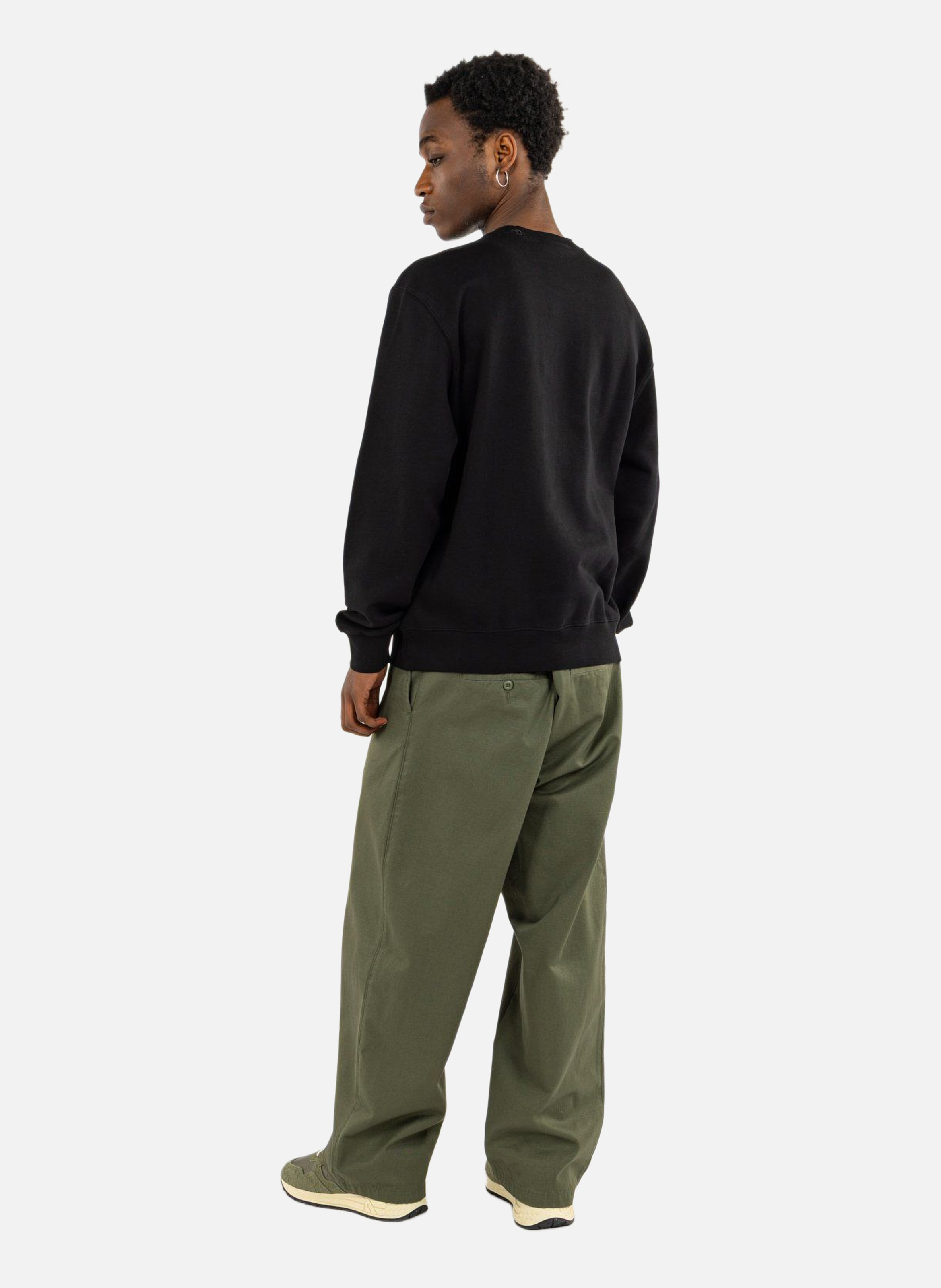 Sweatshirt clover sweat CARHARTT WIP Noir