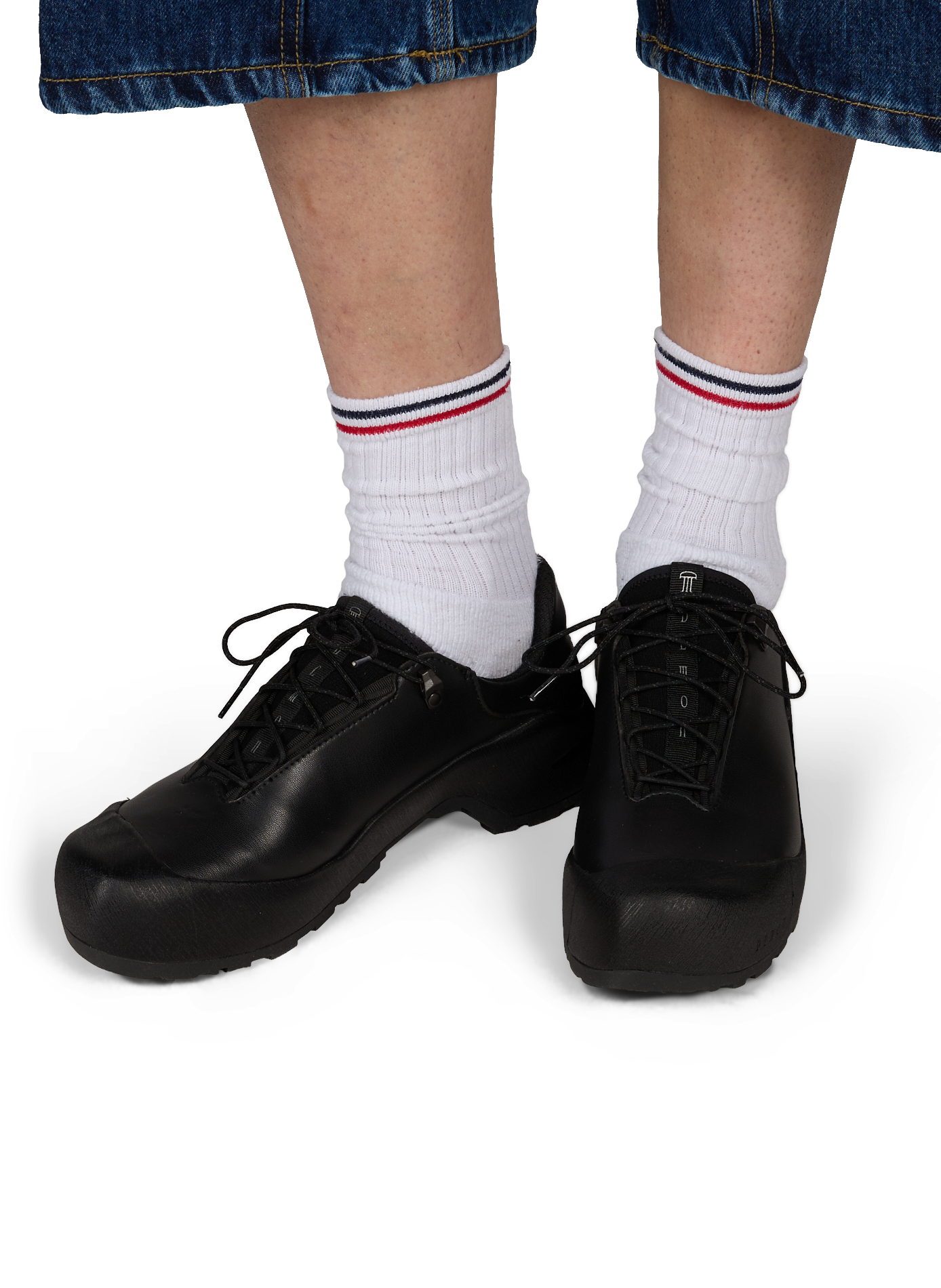 Hono Lite leather sneakers DEMON FOOTWEAR Black