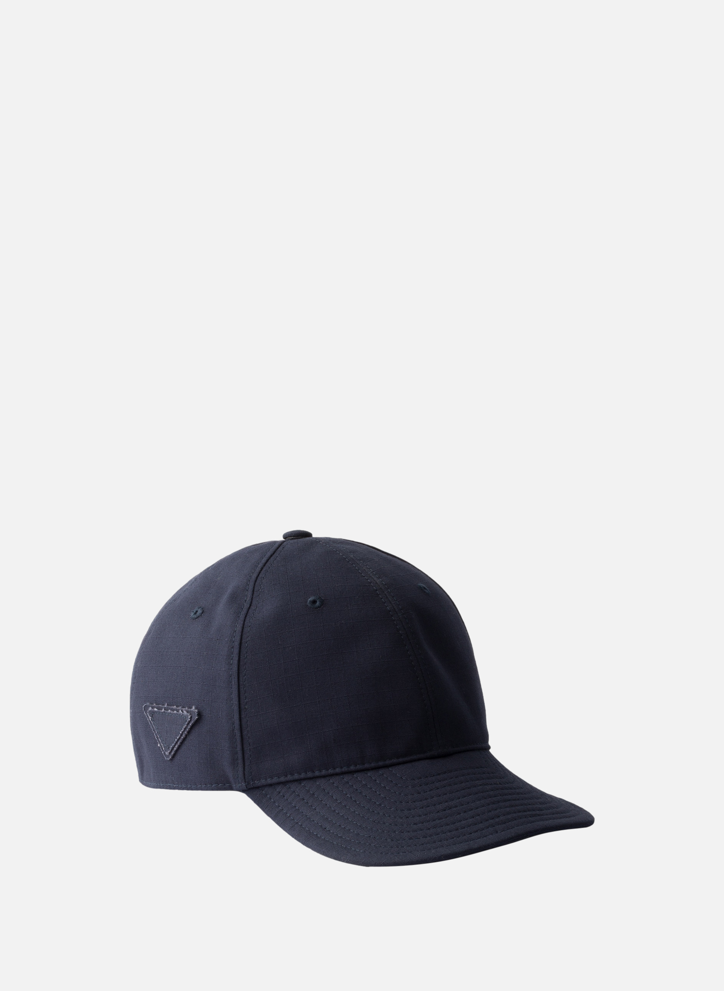 Casquette de baseball en tissu technique PRADA Bleu