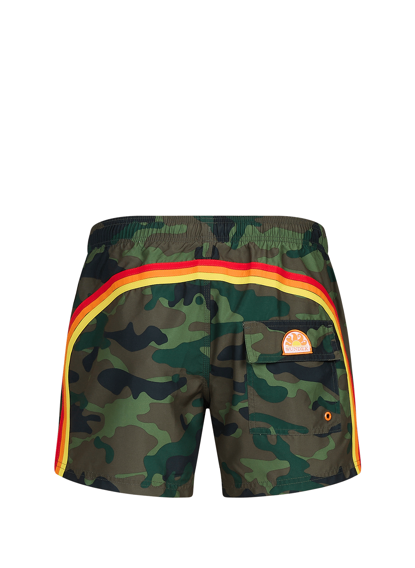 Camo swim shorts SUNDEK Khaki