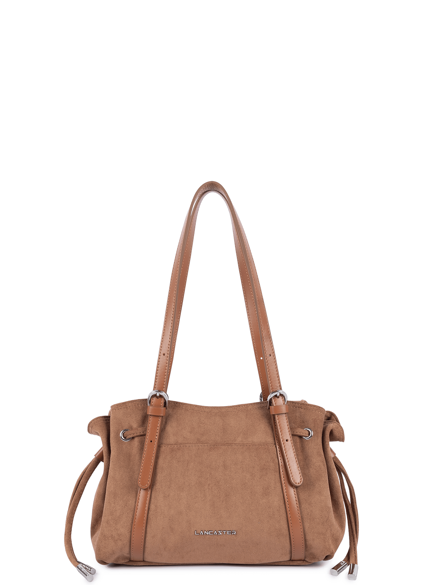 Sac cabas épaule - velvet emma  Moka