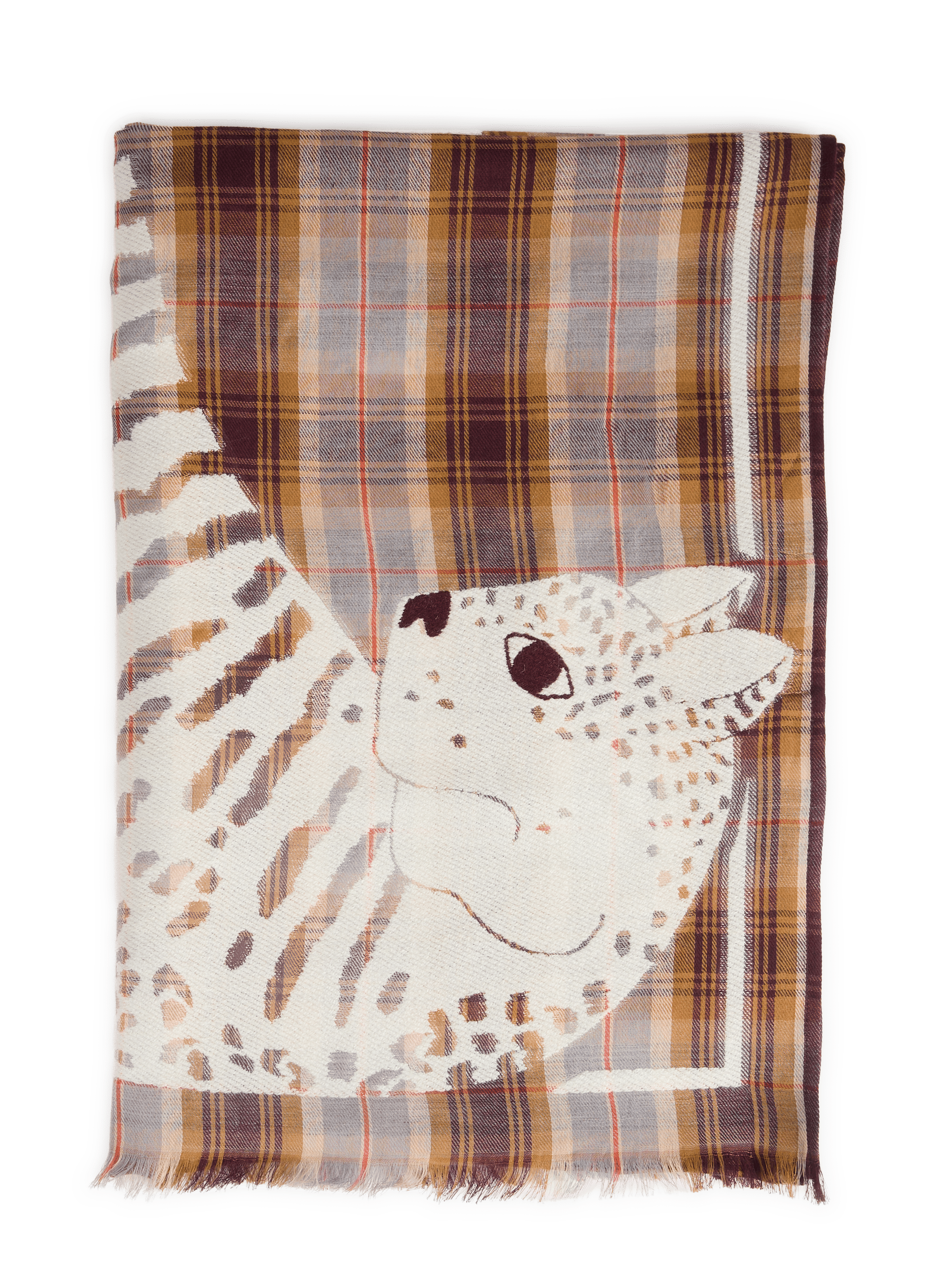 3D printed PANTEO scarf INOUI EDITIONS Beige