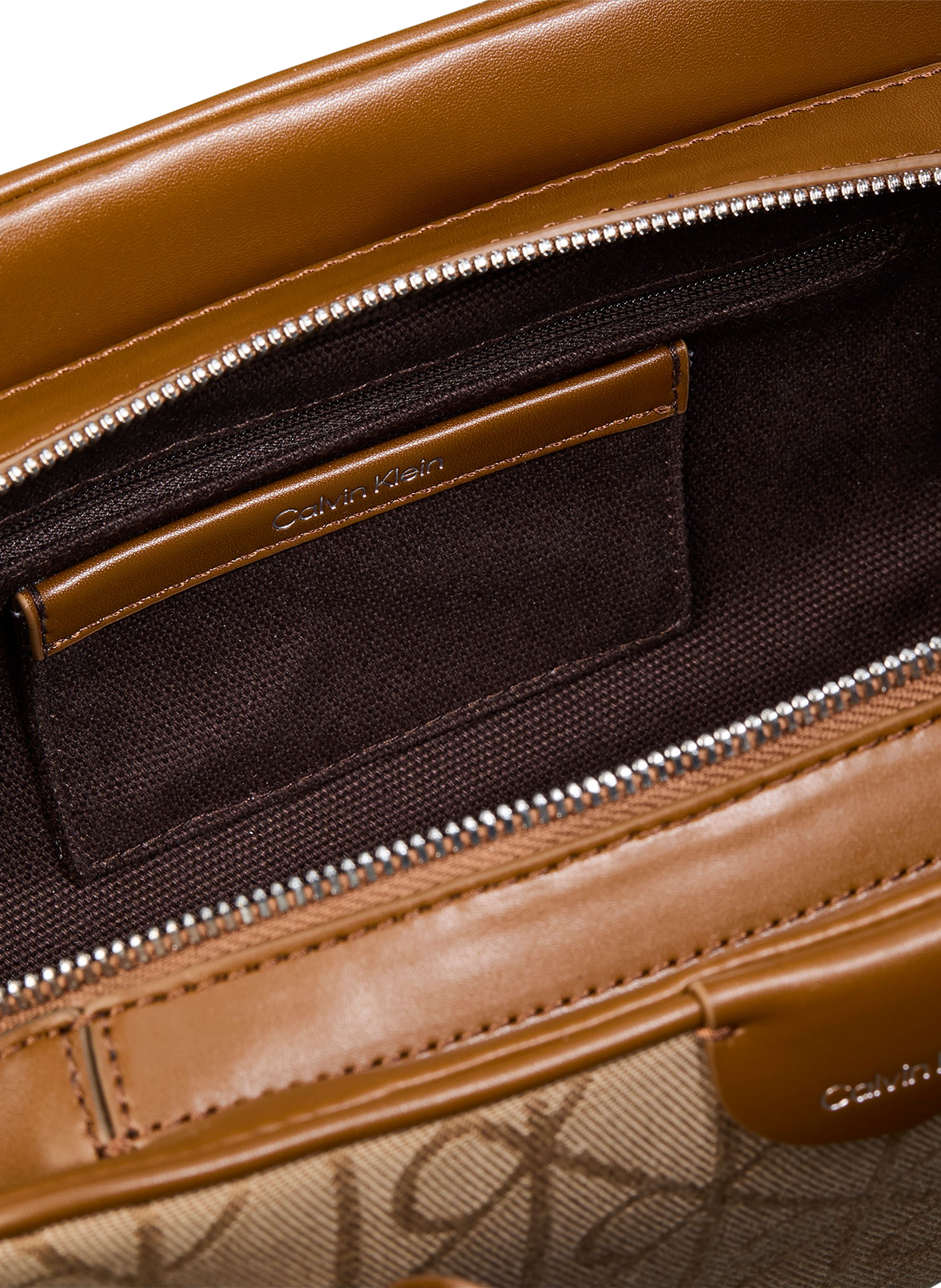 Monogram logo shoulder bag CALVIN KLEIN Multicolour