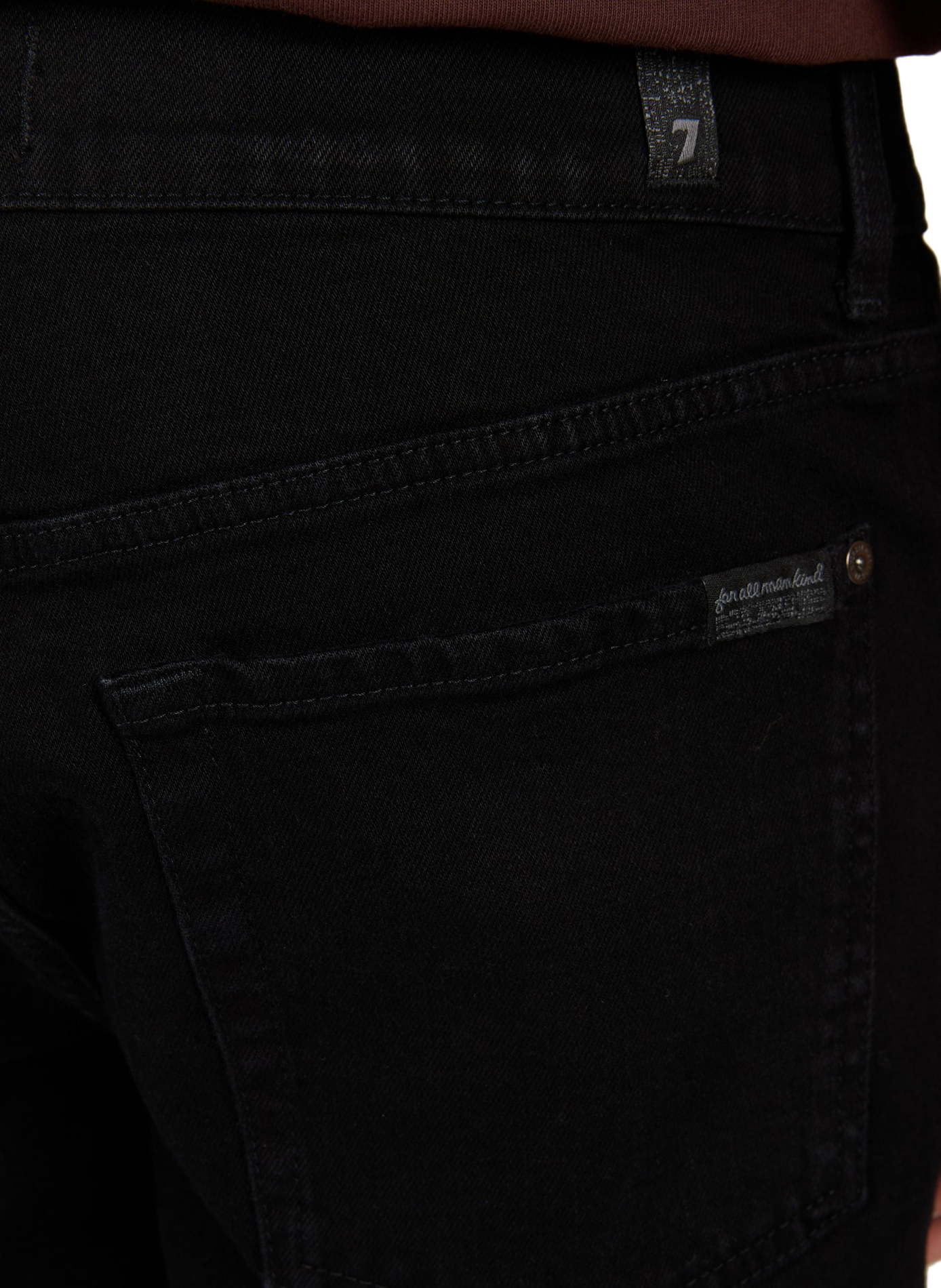 Gerader Jeans aus Baumwollmischung 7 FOR ALL MANKIND Blau
