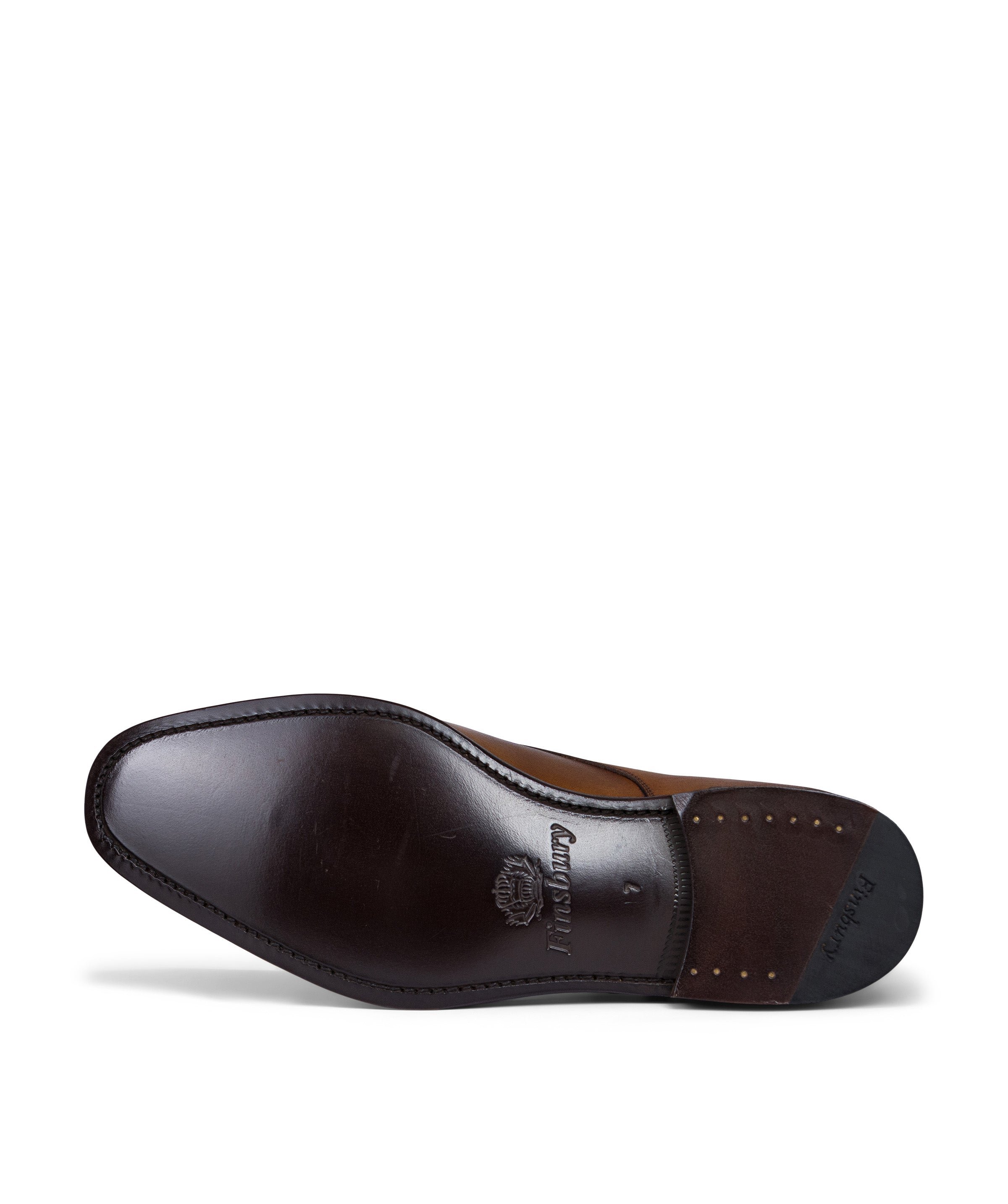 Chaussure monk en cuir cambridge FINSBURY Marron