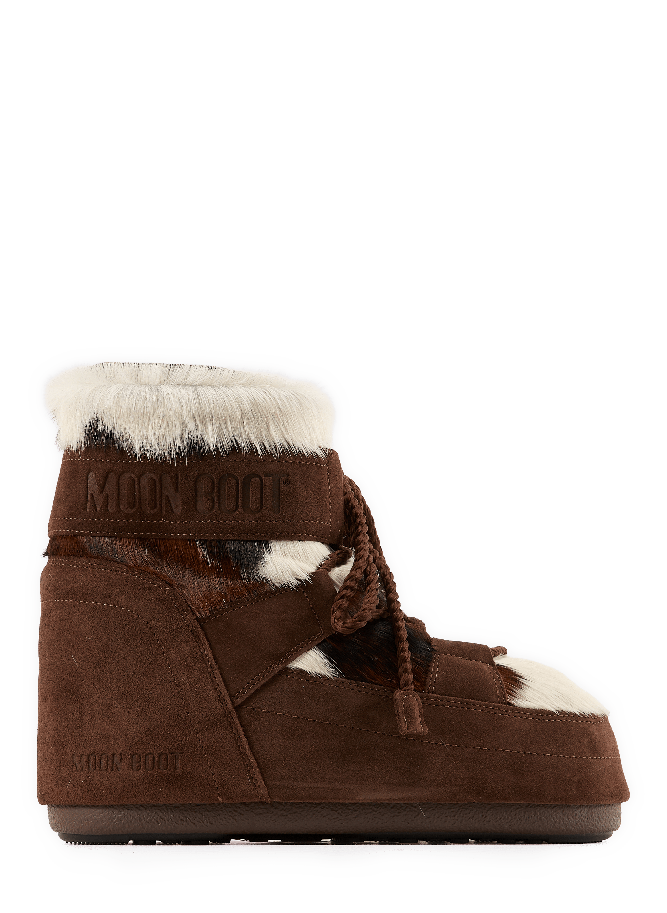 Bottines en cuir de vache MOON BOOT Mehrfarbig