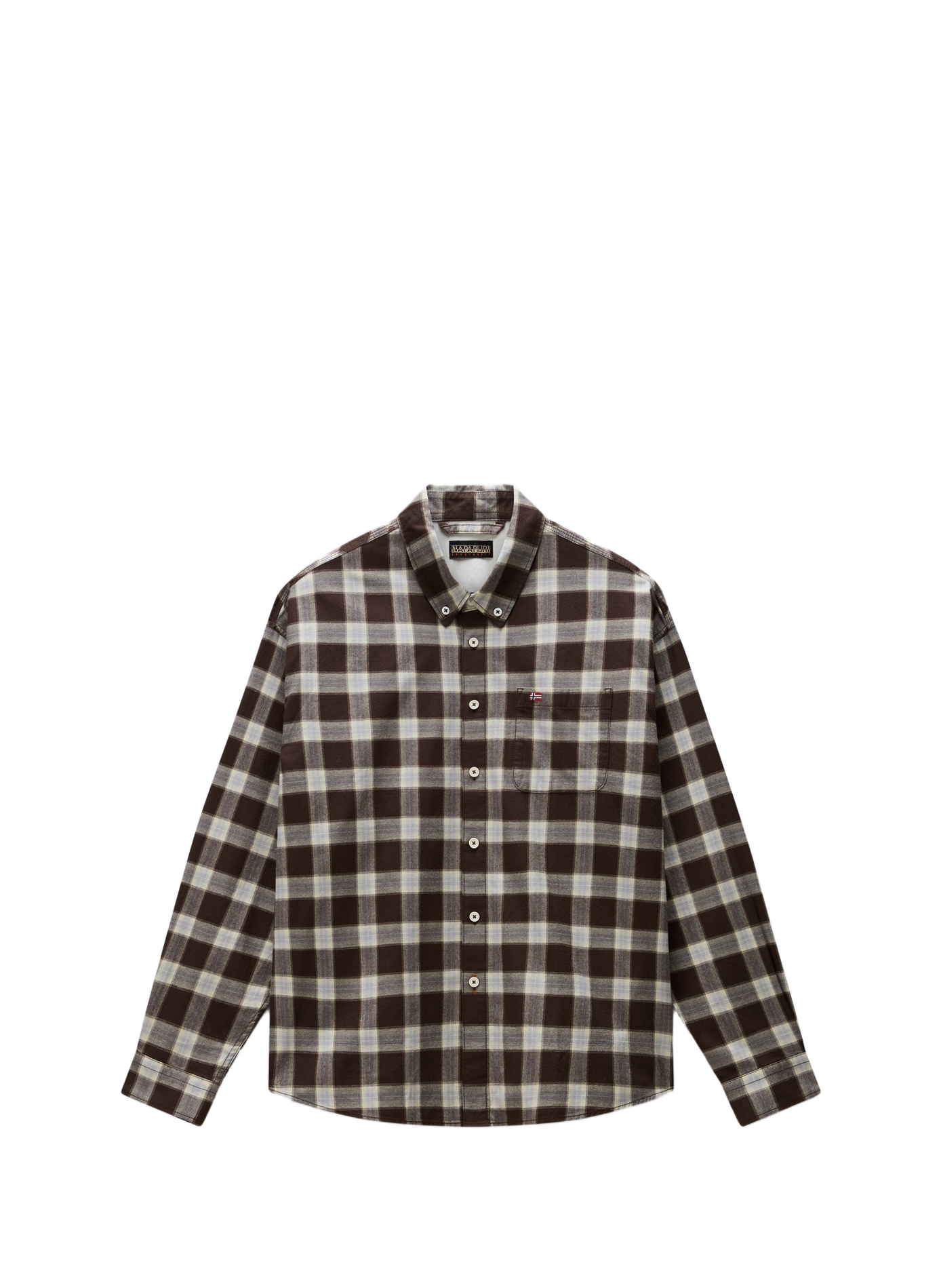 Straight cotton check shirt NAPAPIJRI Multicolour