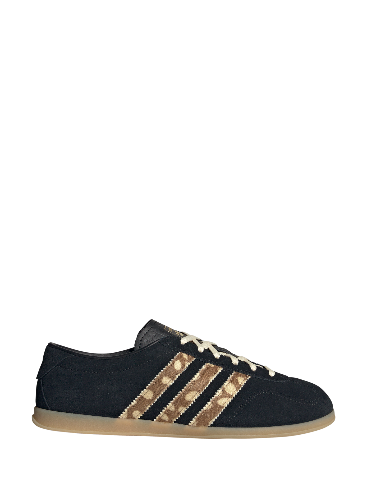 Low-top sneakers in printed leather ADIDAS Black