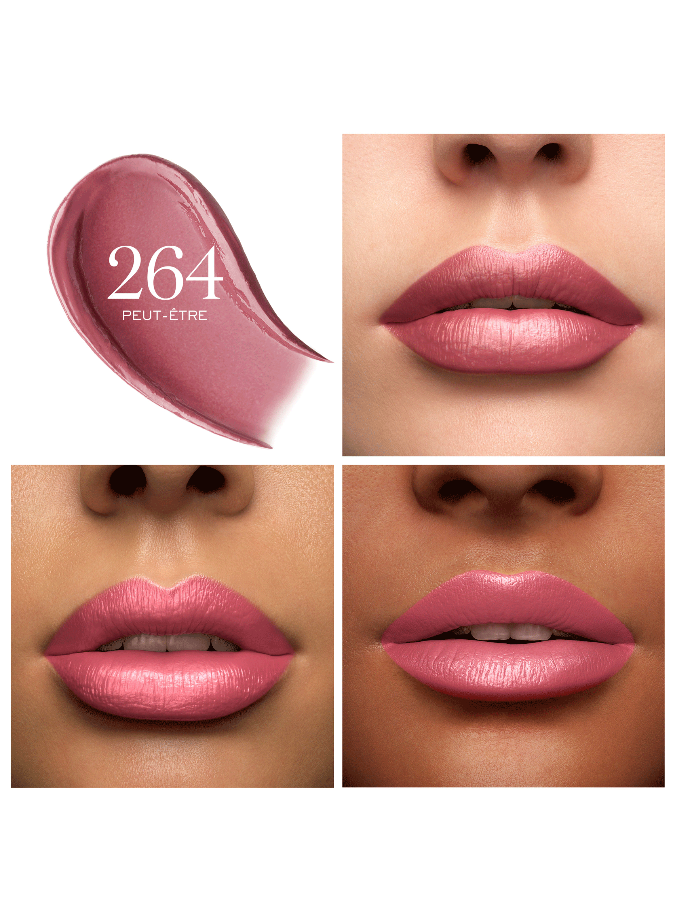 L'Absolu Rouge Rouge à Lèvres Satiné - Hydratation & Confort Longue Tenue LANCÔME 264 peut-etre