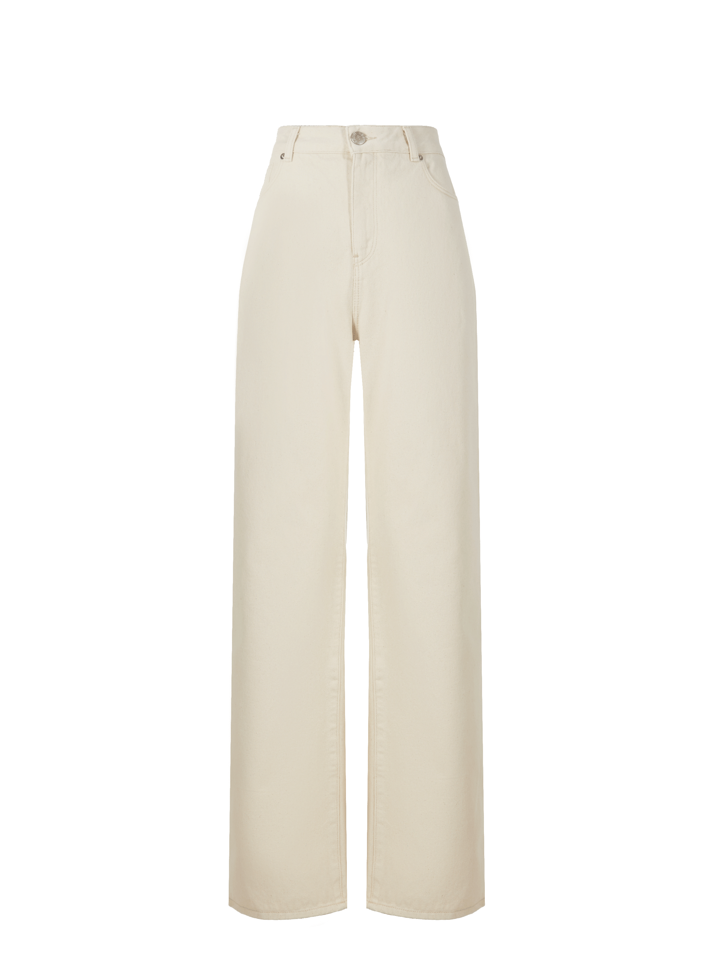 Jean coupe droite en coton