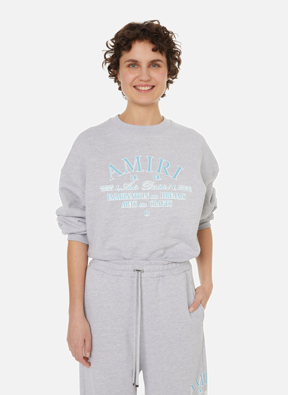 AMIRI Sweatshirt en coton  Gris