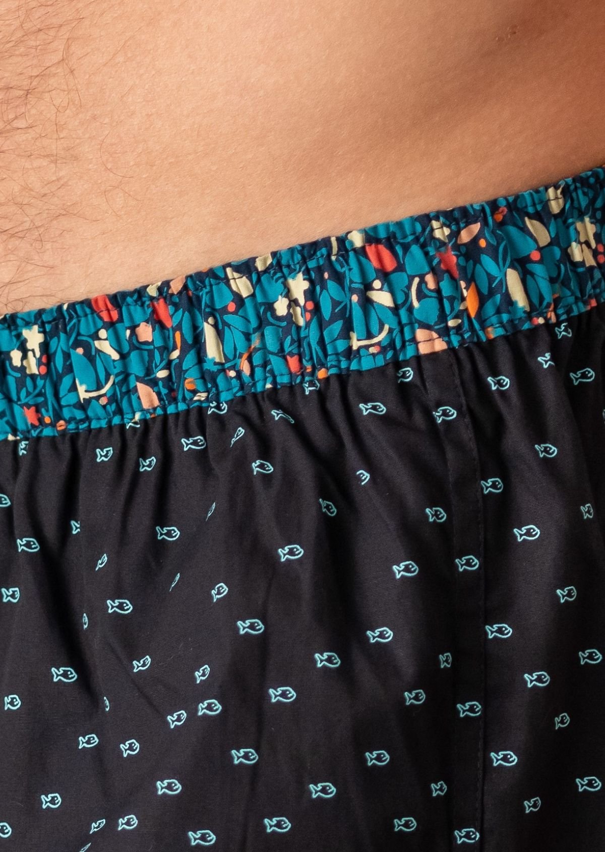 Caleçon en coton biologique BILLYBELT Noir