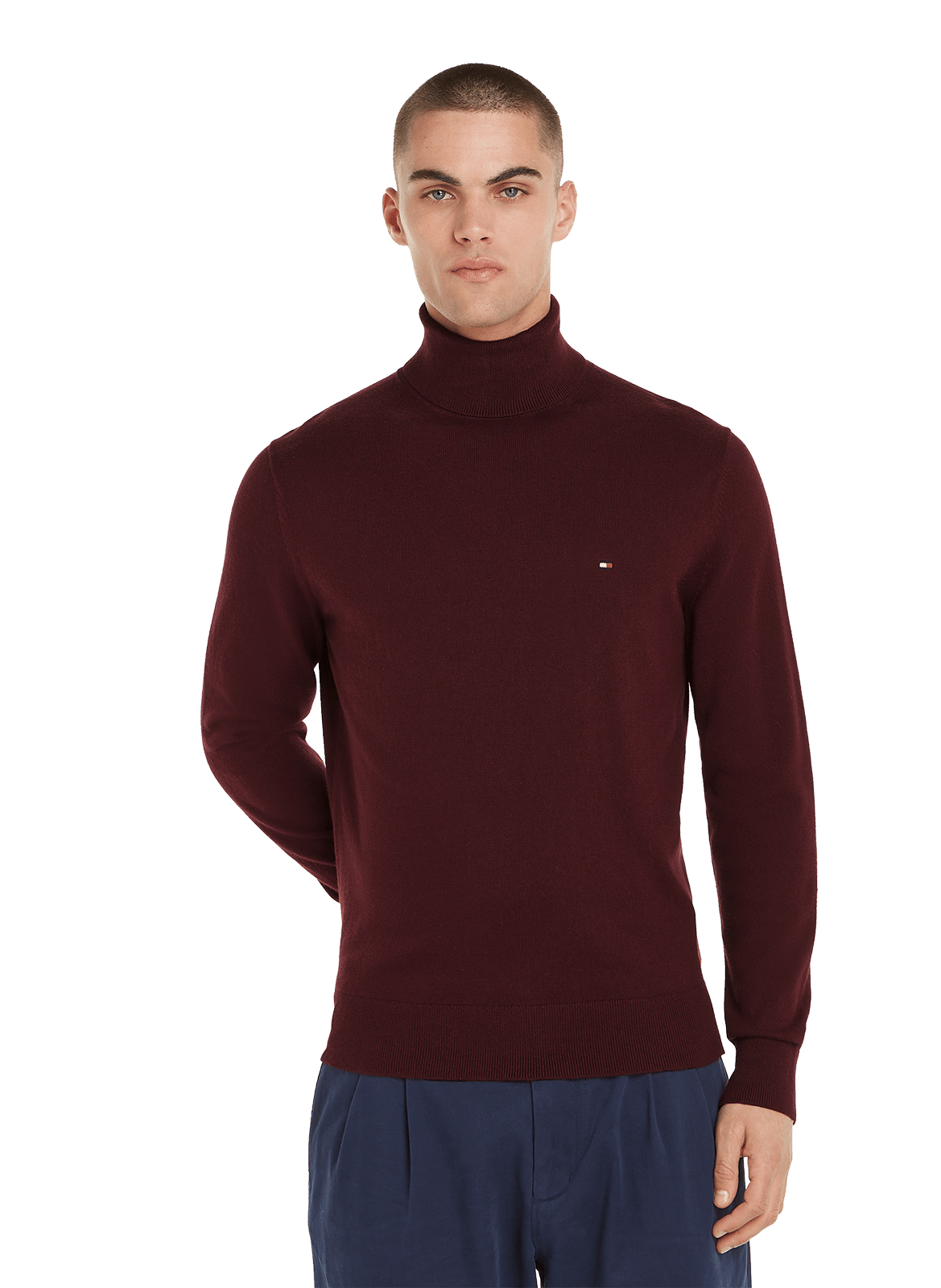 Turtleneck jumper TOMMY HILFIGER Red