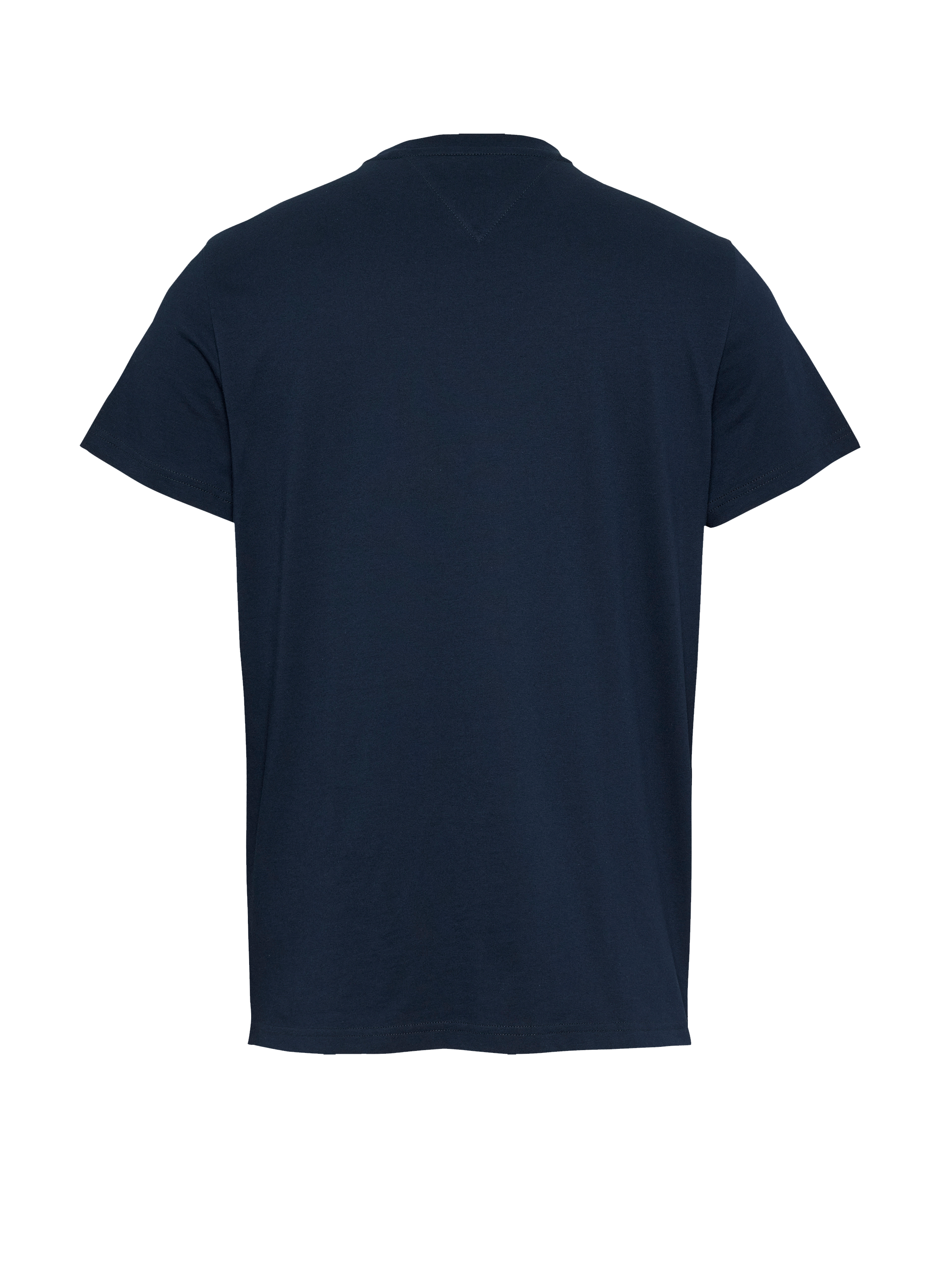 Biker-style cotton t-shirt TOMMY HILFIGER Blue