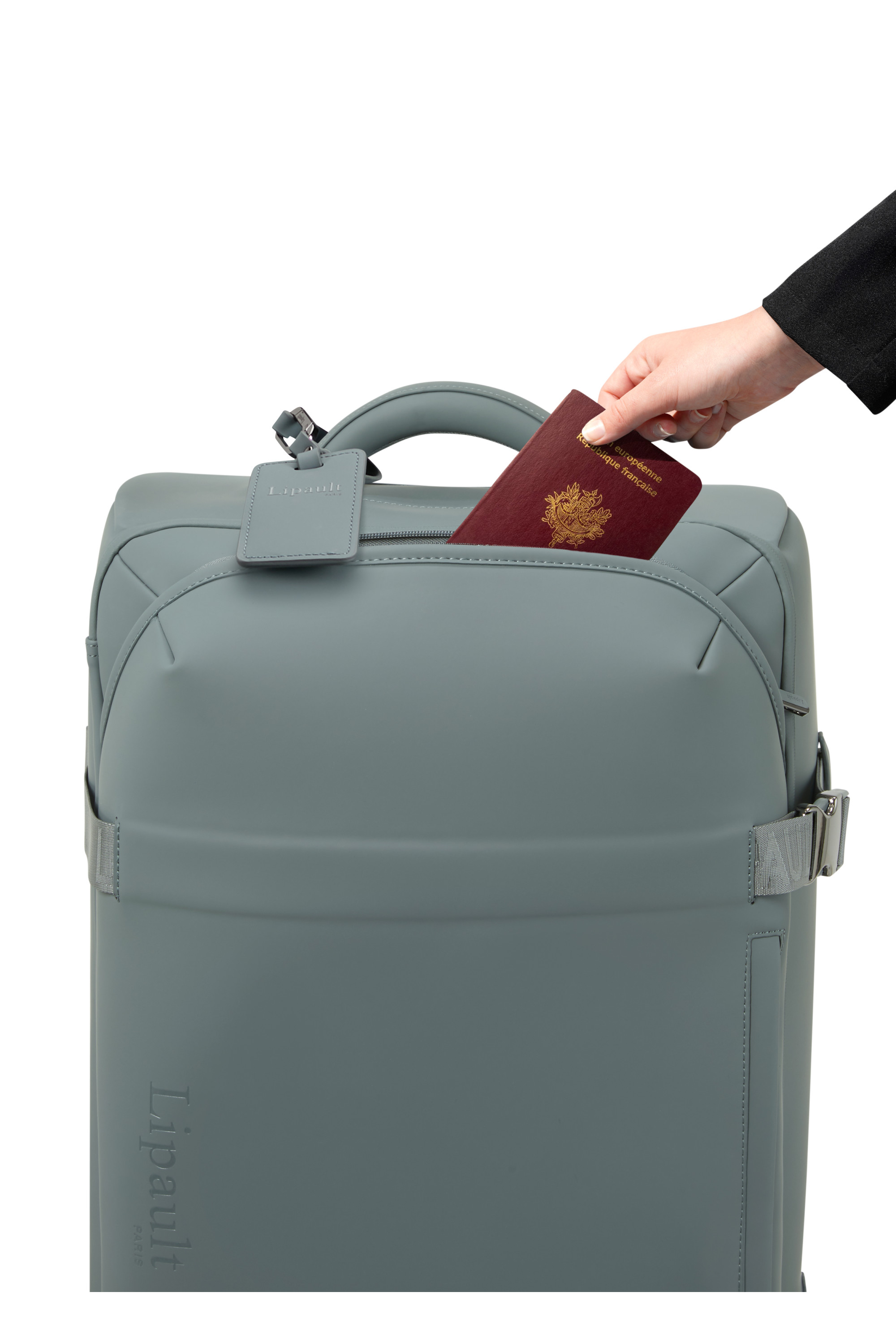 Lost in berlin sac de voyage à roues taille l exile LIPAULT PARIS Bleu