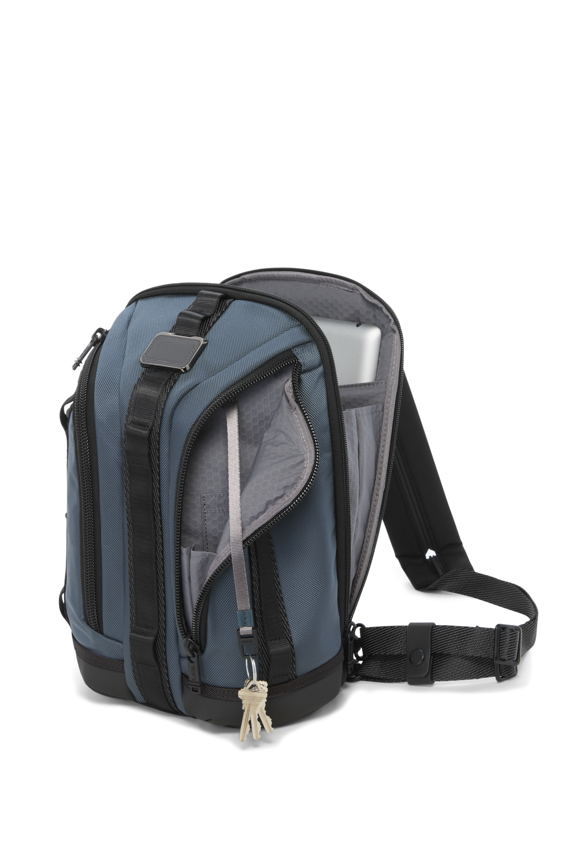 Alpha bravo cross-over bag taille s TUMI Bleu