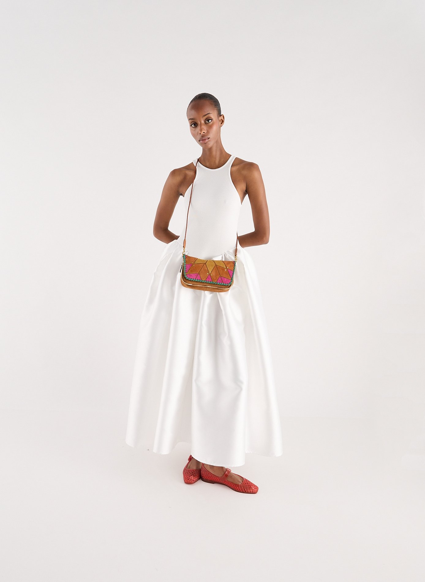 Sac bandoulière Bobi S en cuir JÉRÔME DREYFUSS Multicolore