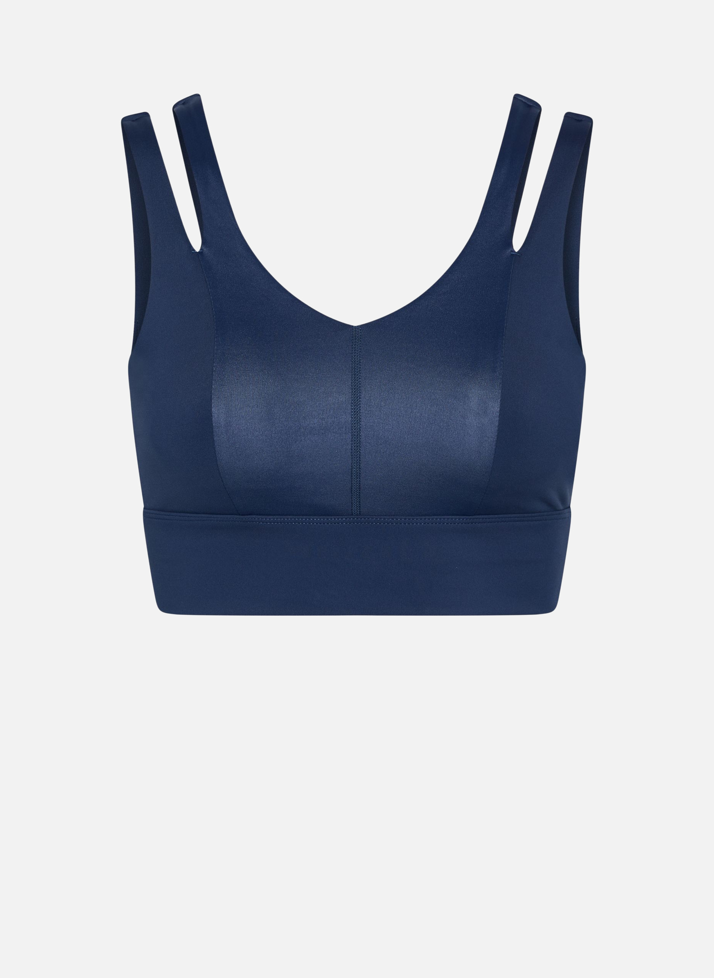 BORN LIVING YOGA Brassière de sport performance fixation moyenne maan Bleu
