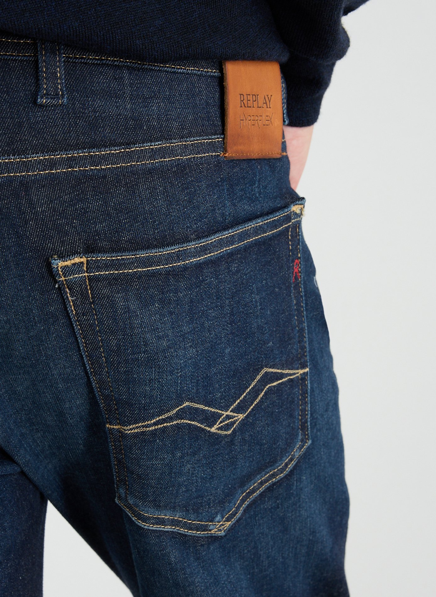 Jean droit Grover REPLAY Bleu