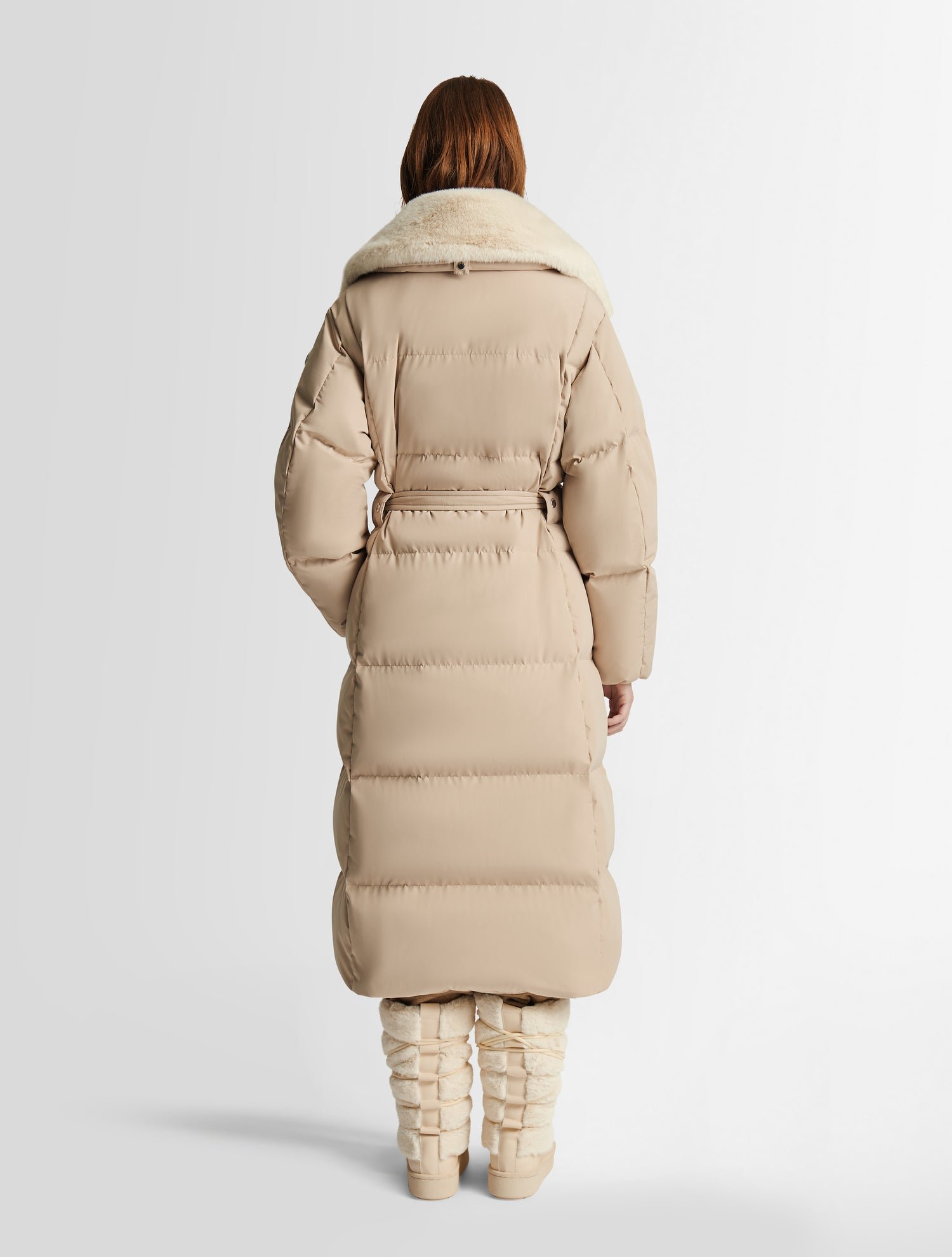 Manteau vlavi col tailleur FUSALP Blanc