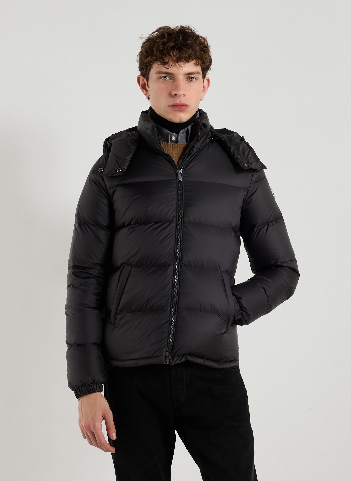 Veste matelassée à capuche amovible JOTT Noir