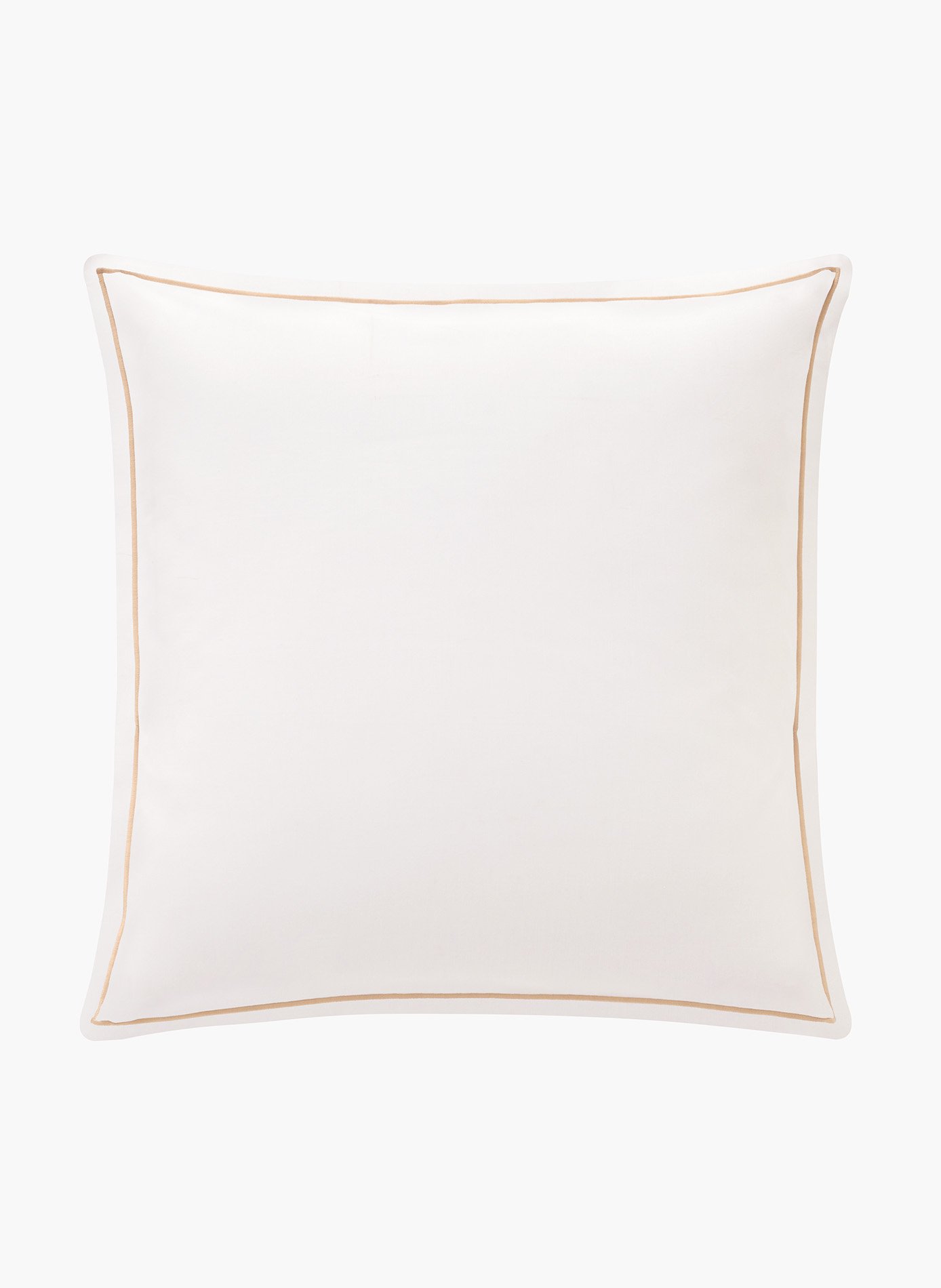 Taie d'oreiller vendôme blanc grège ANNE DE SOLENE Blanc