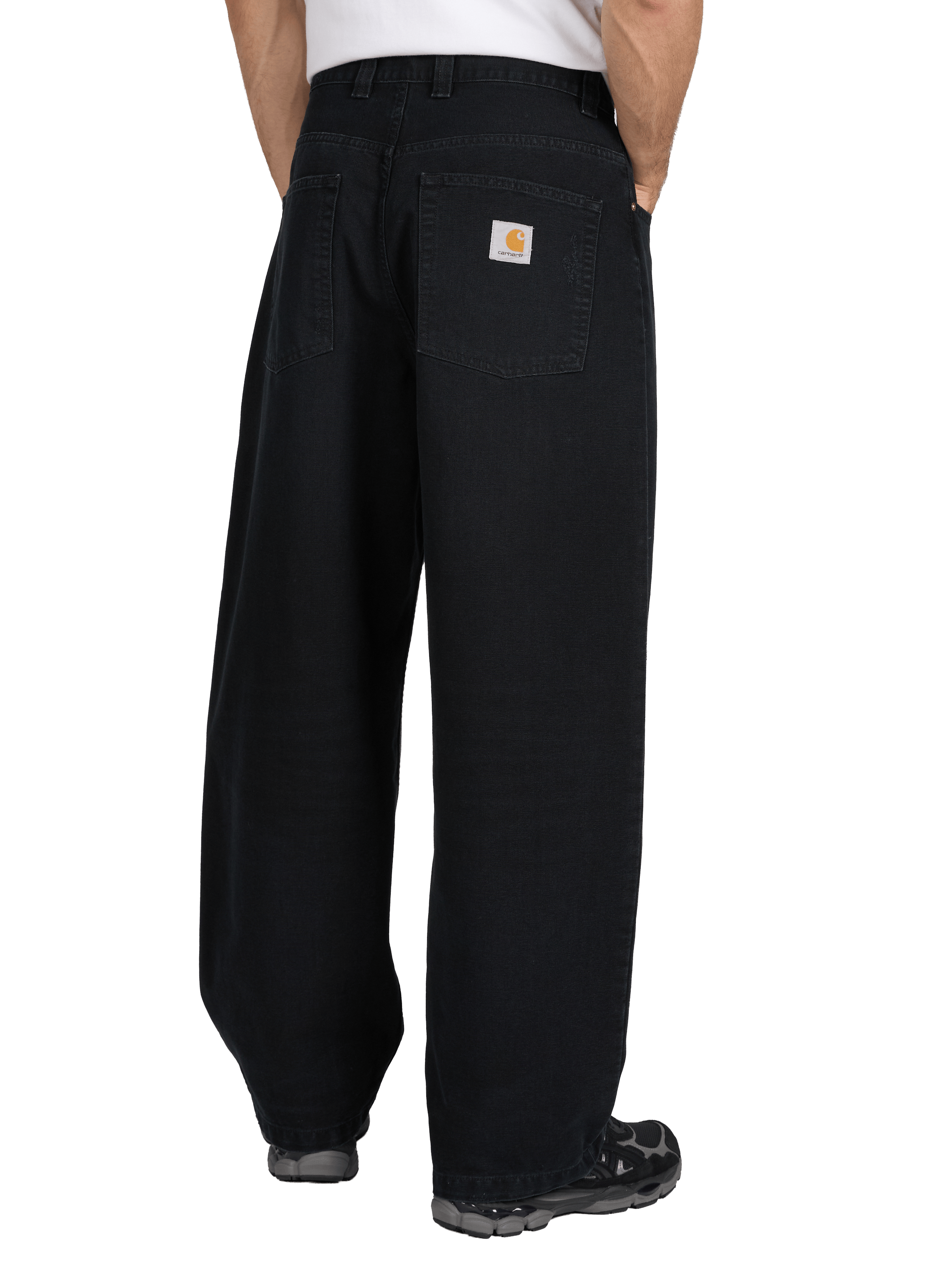 Five-pocket cotton jeans CARHARTT WIP Black